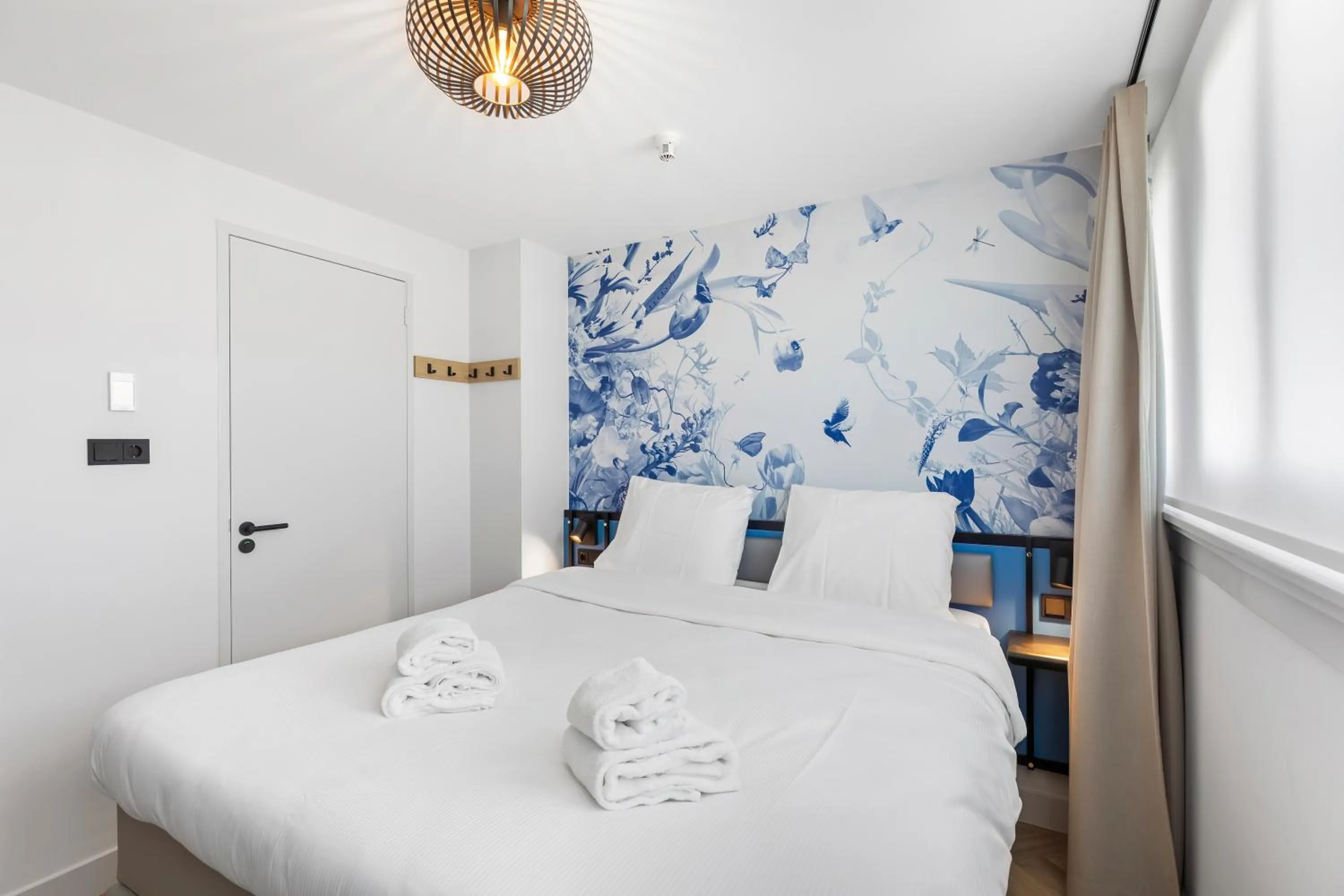 Bedroom, Bed in Dutch Design Hotel Vondelpark