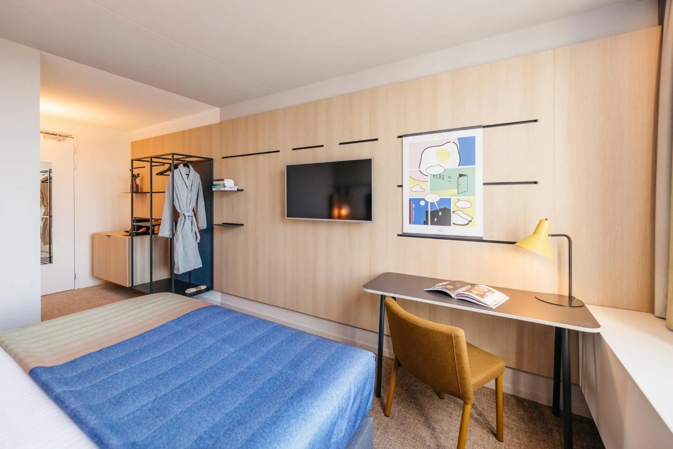 TV and multimedia, Bed in Hotel Casa Amsterdam