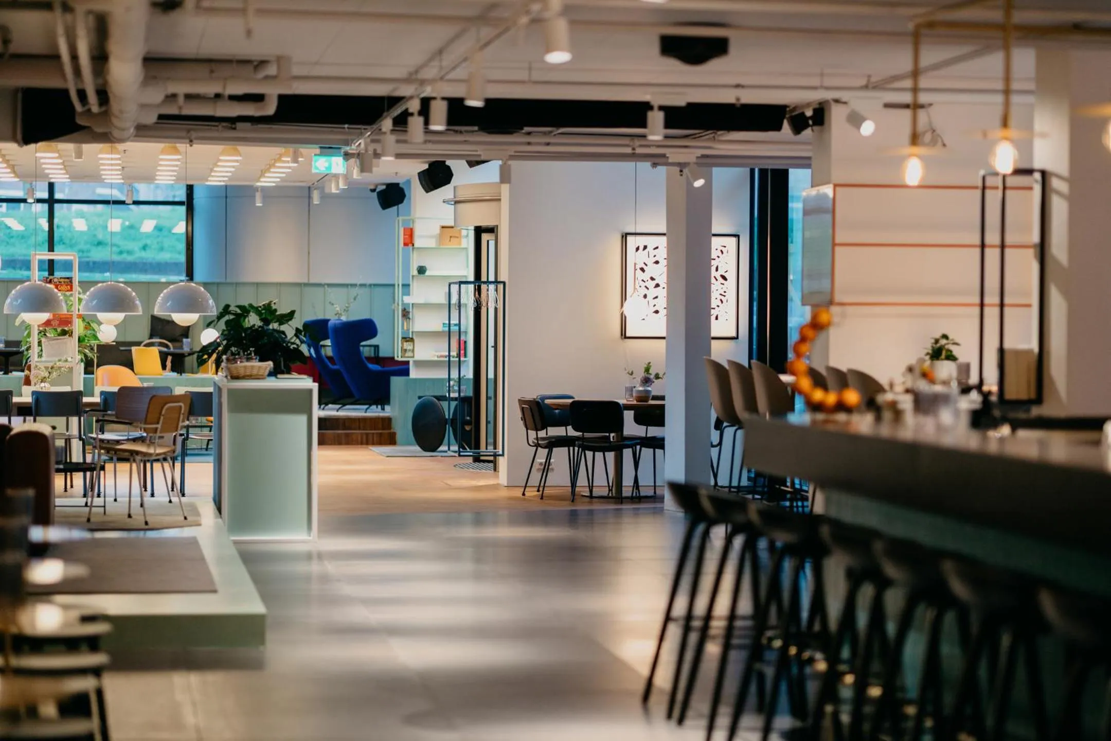 Restaurant/places to eat in Hotel Casa Amsterdam