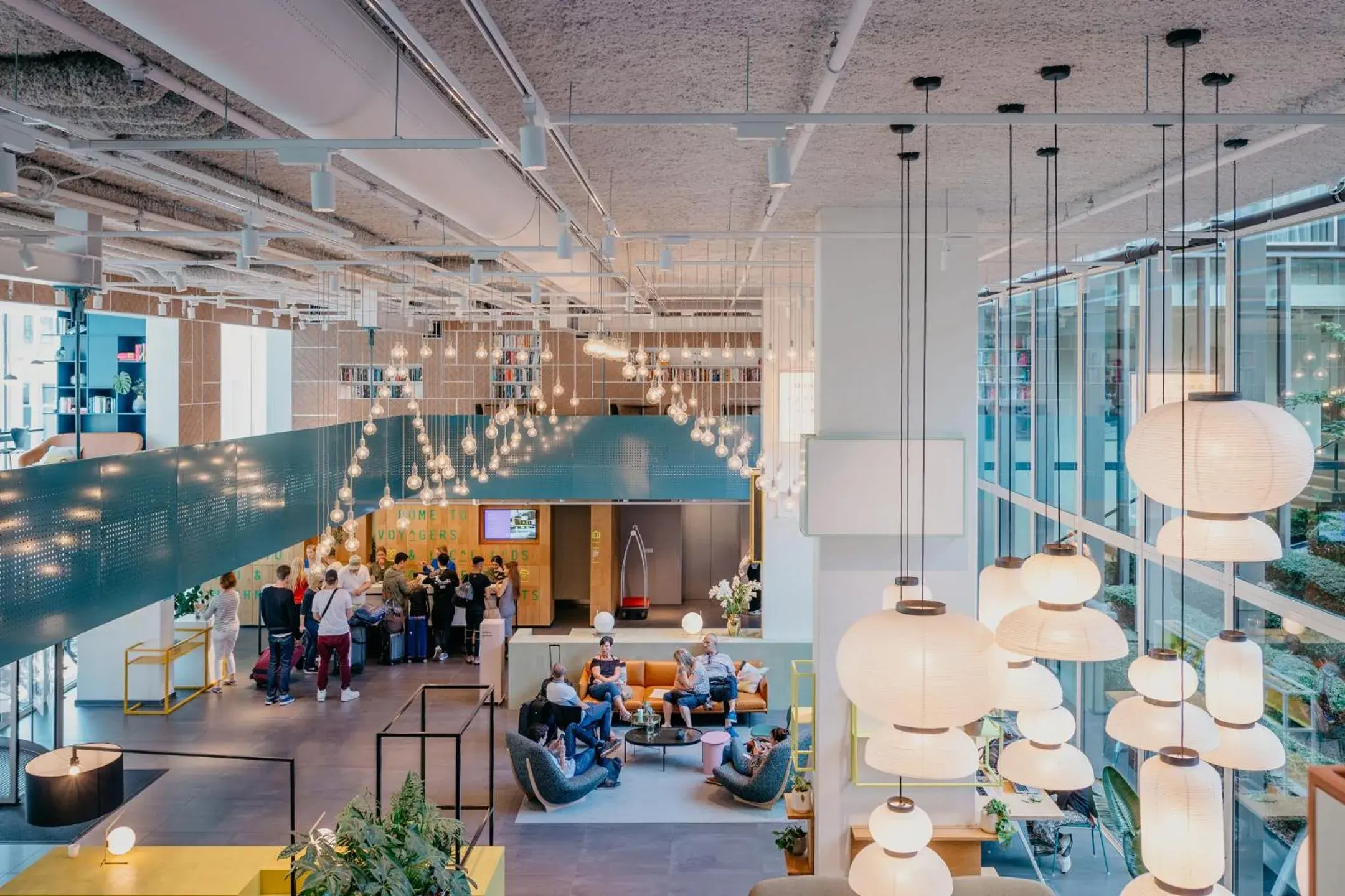 Lobby or reception in Hotel Casa Amsterdam Lobby or reception in Hotel Casa Amsterdam