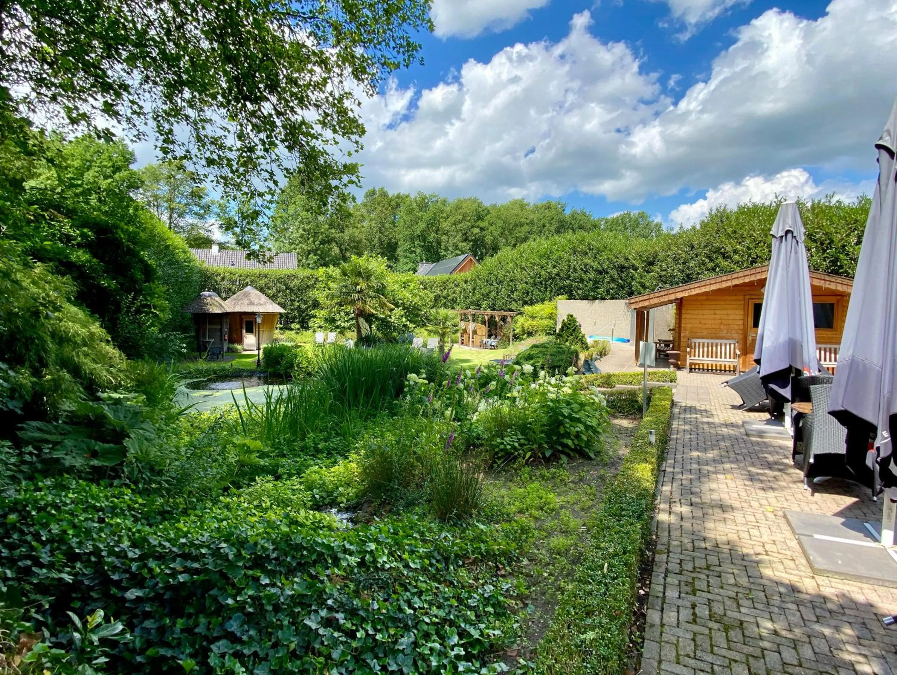 Swimming pool in De Zon Hotel & Restaurant by Flow