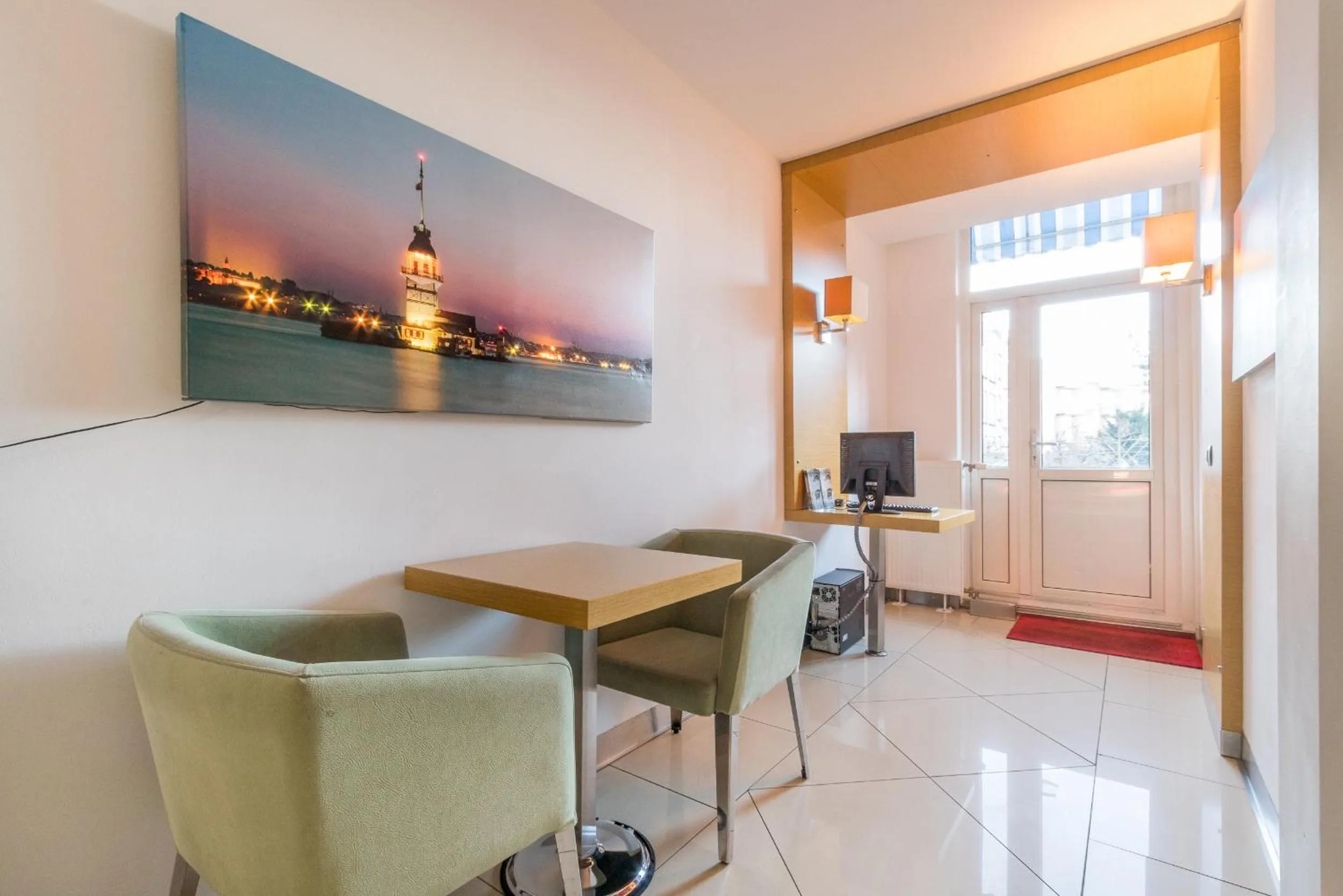 Lobby or reception in Hotel Port