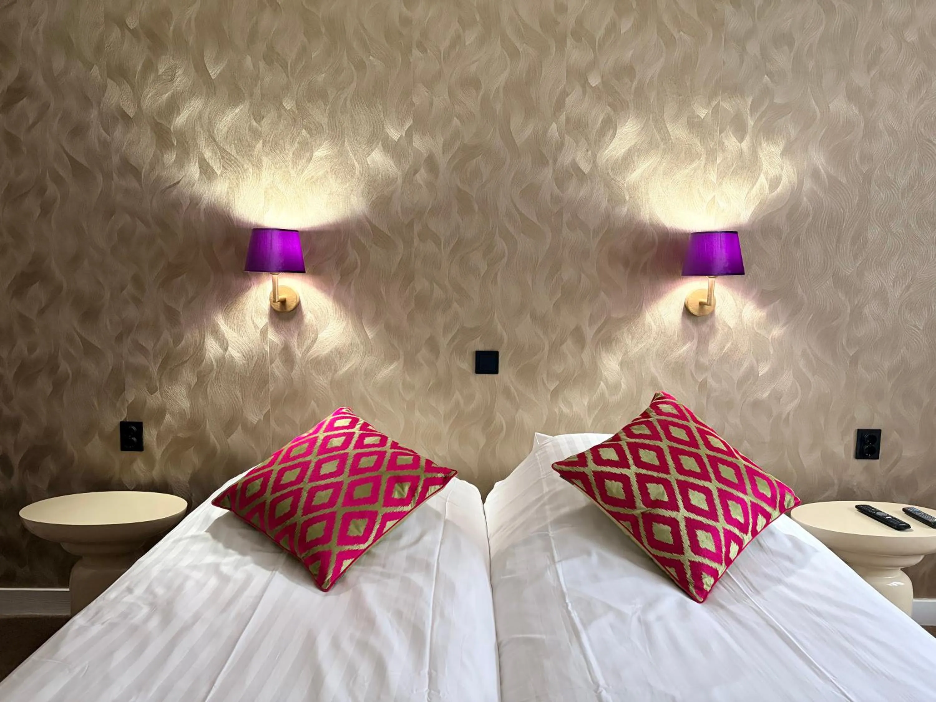 Bed in Hotel De Stern