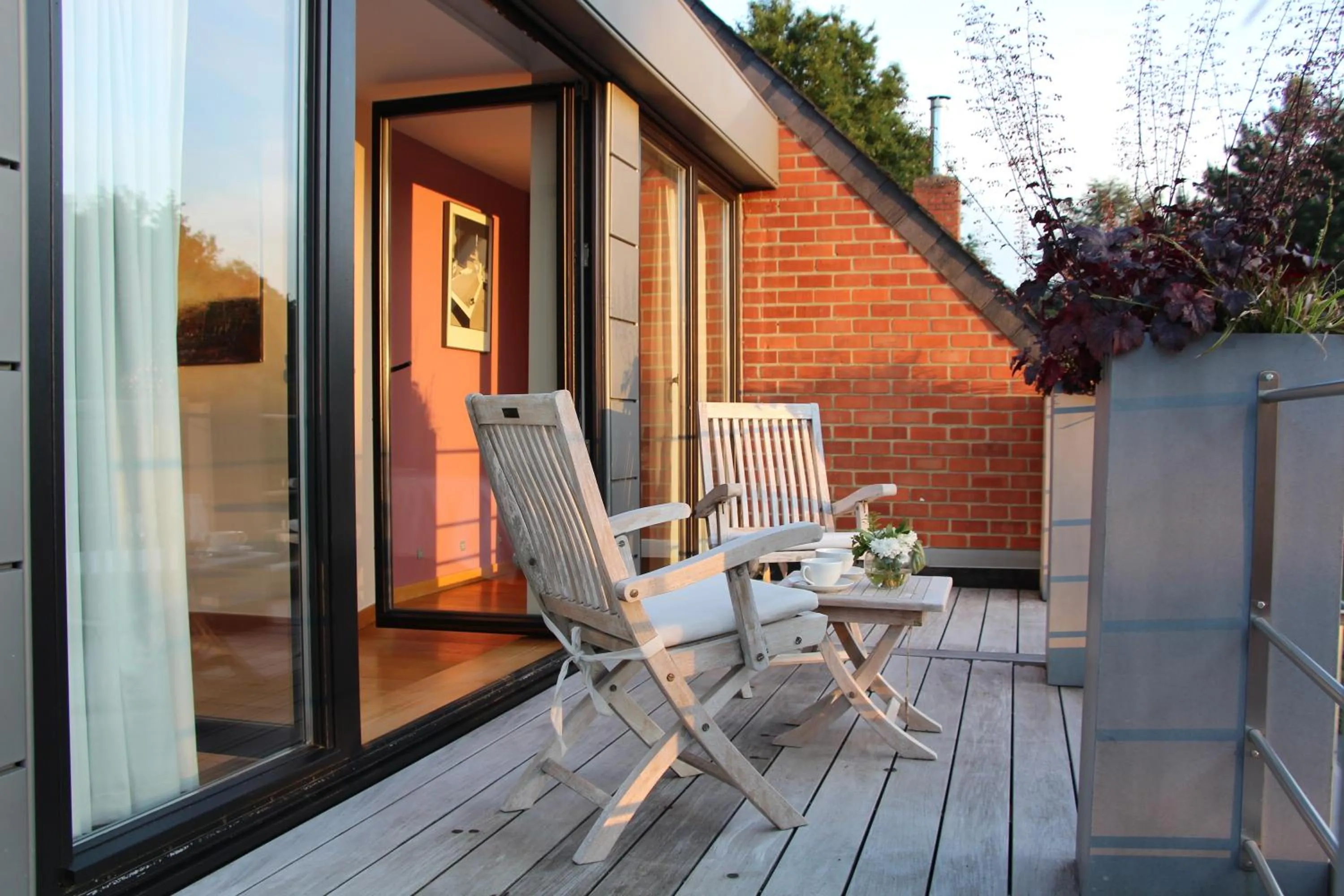 Balcony/Terrace in Chambre d'hôtes CitaBel'Air