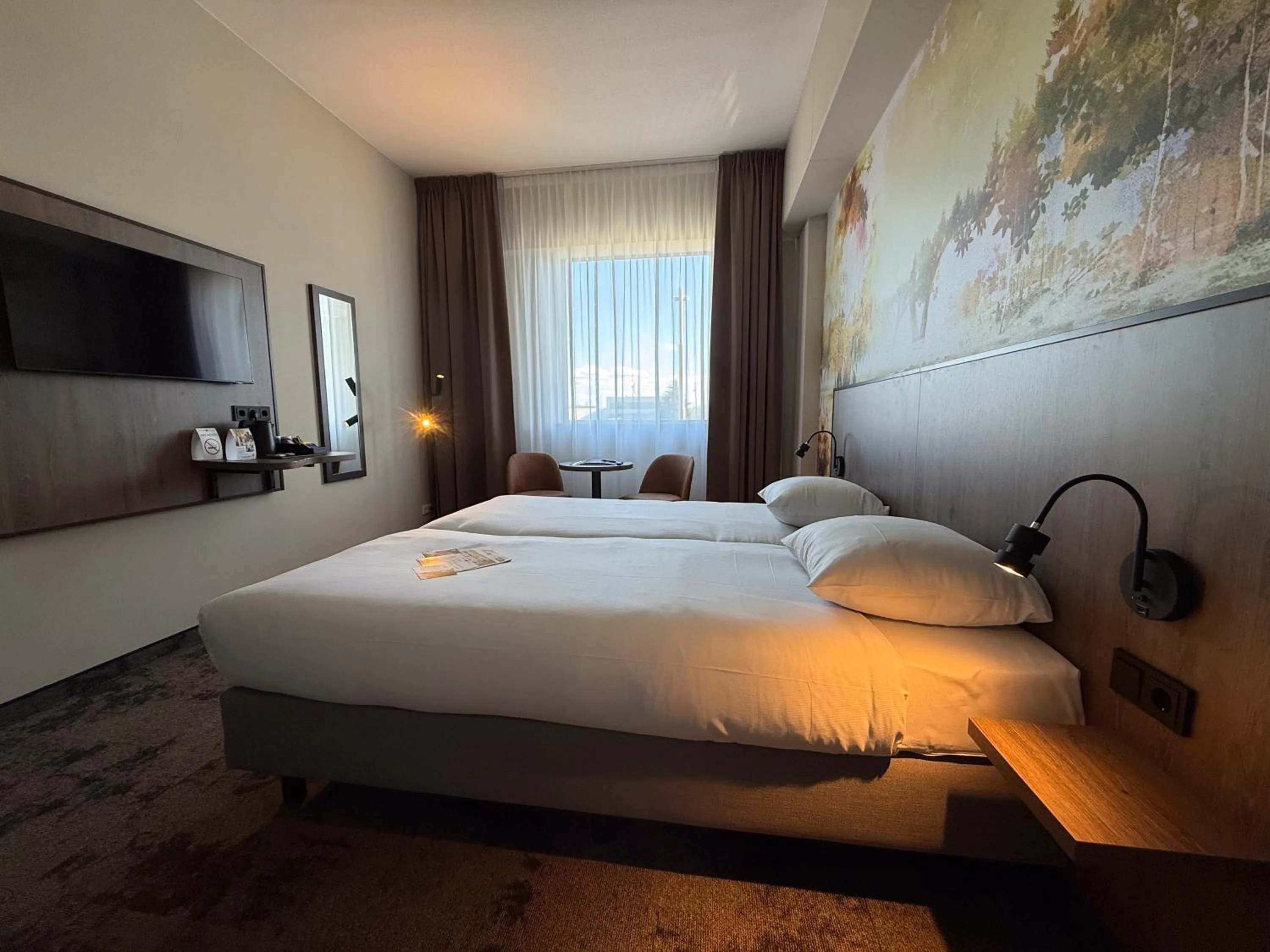 Bedroom, Bed in Fletcher Hotel-Restaurant Parkstad- Zuid Limburg