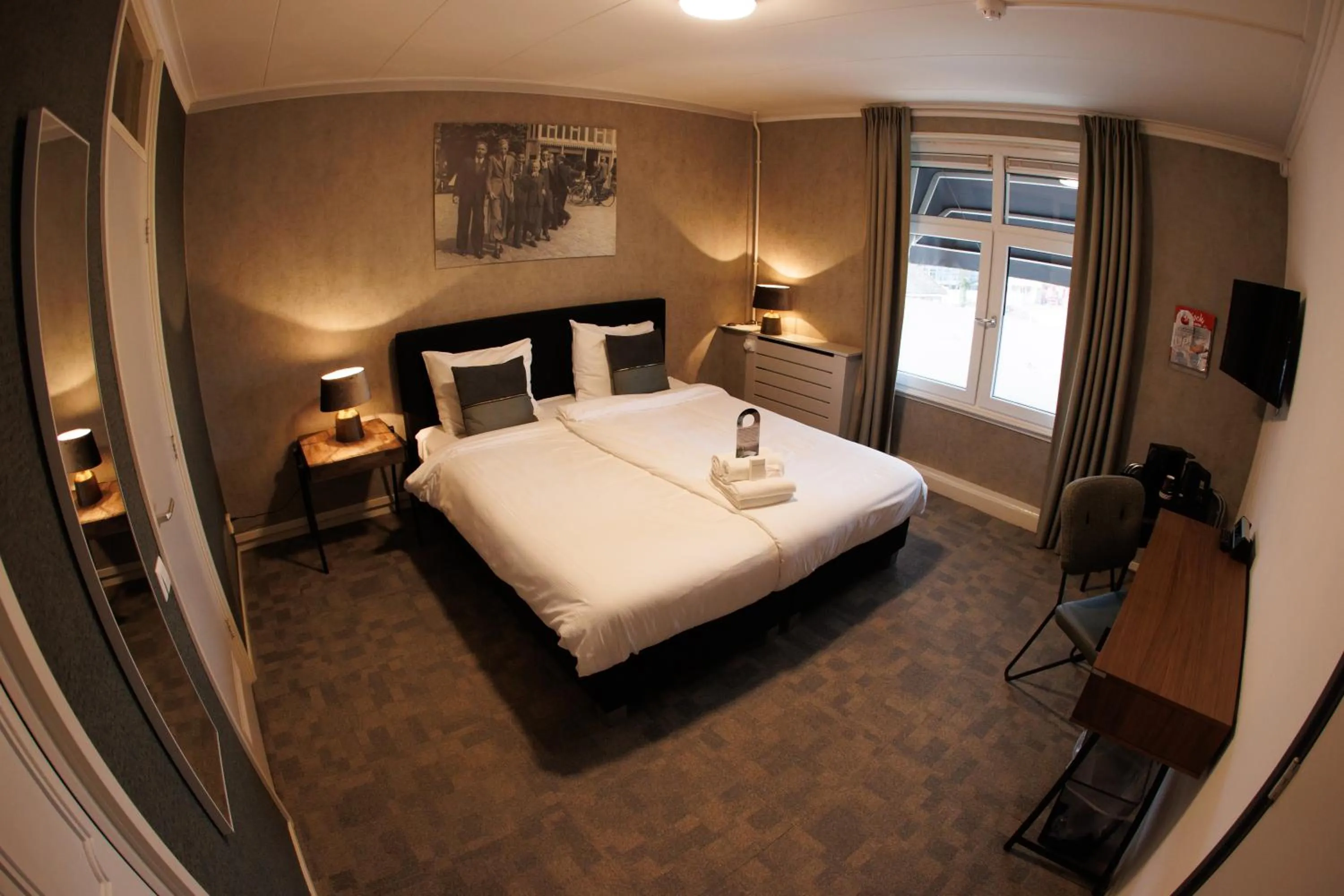 Bedroom, Bed in Stadshotel Rijssen