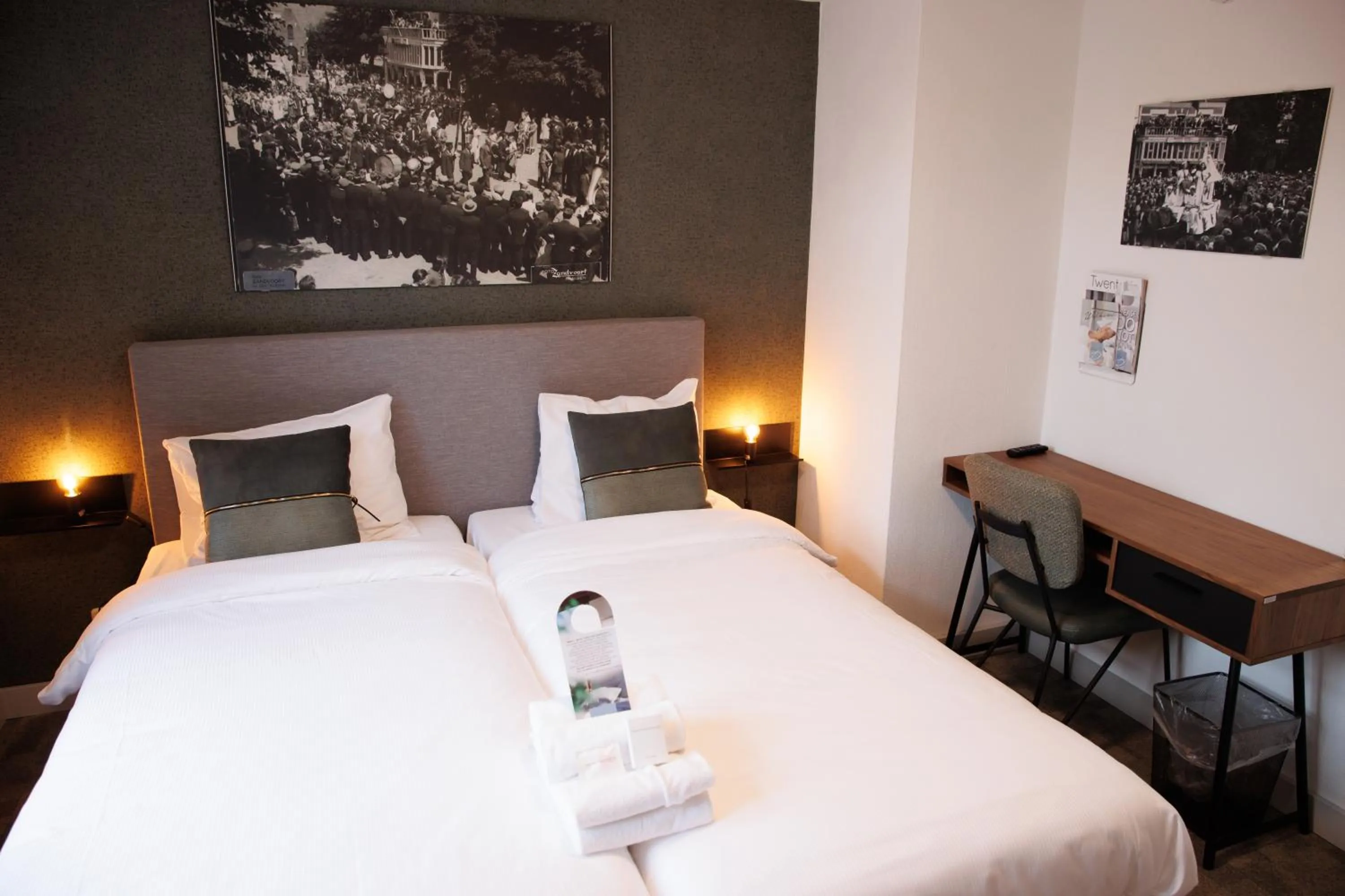 Bedroom, Bed in Stadshotel Rijssen