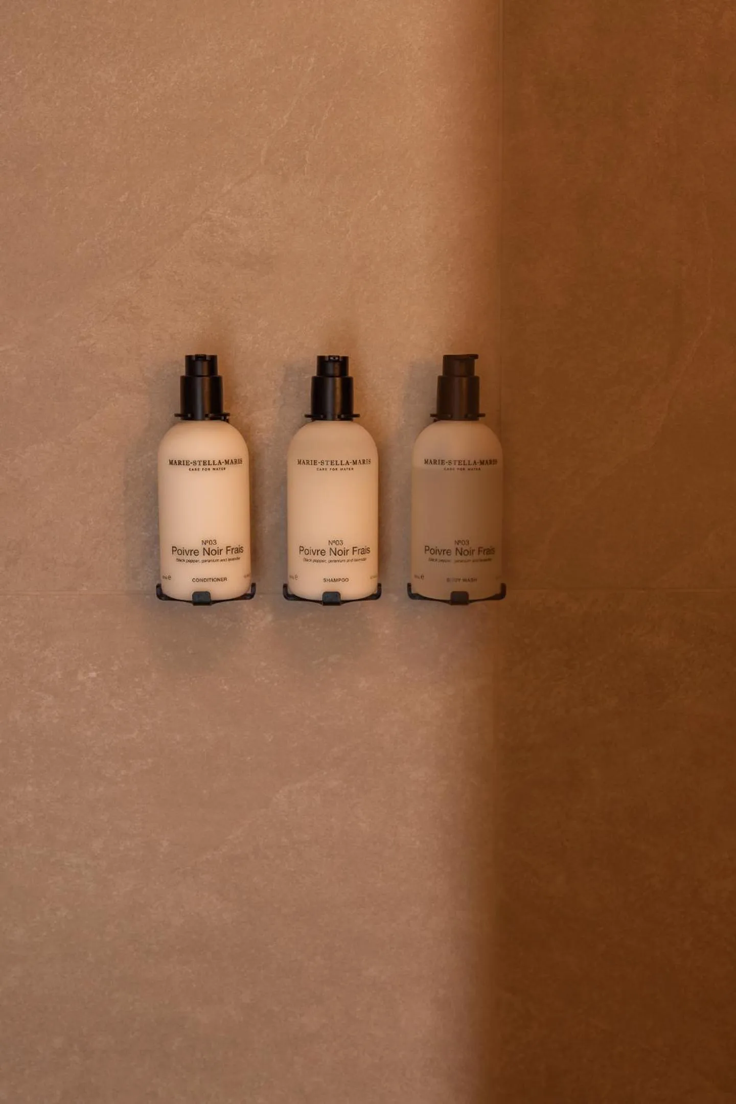 Shower in Le Virage bistro en hotel