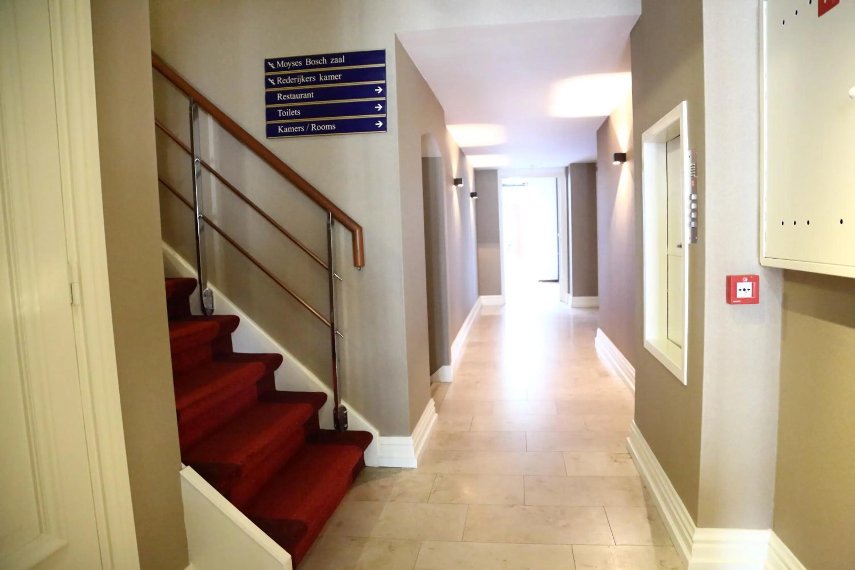 Decorative detail in Good Seasons Hotel Den Bosch