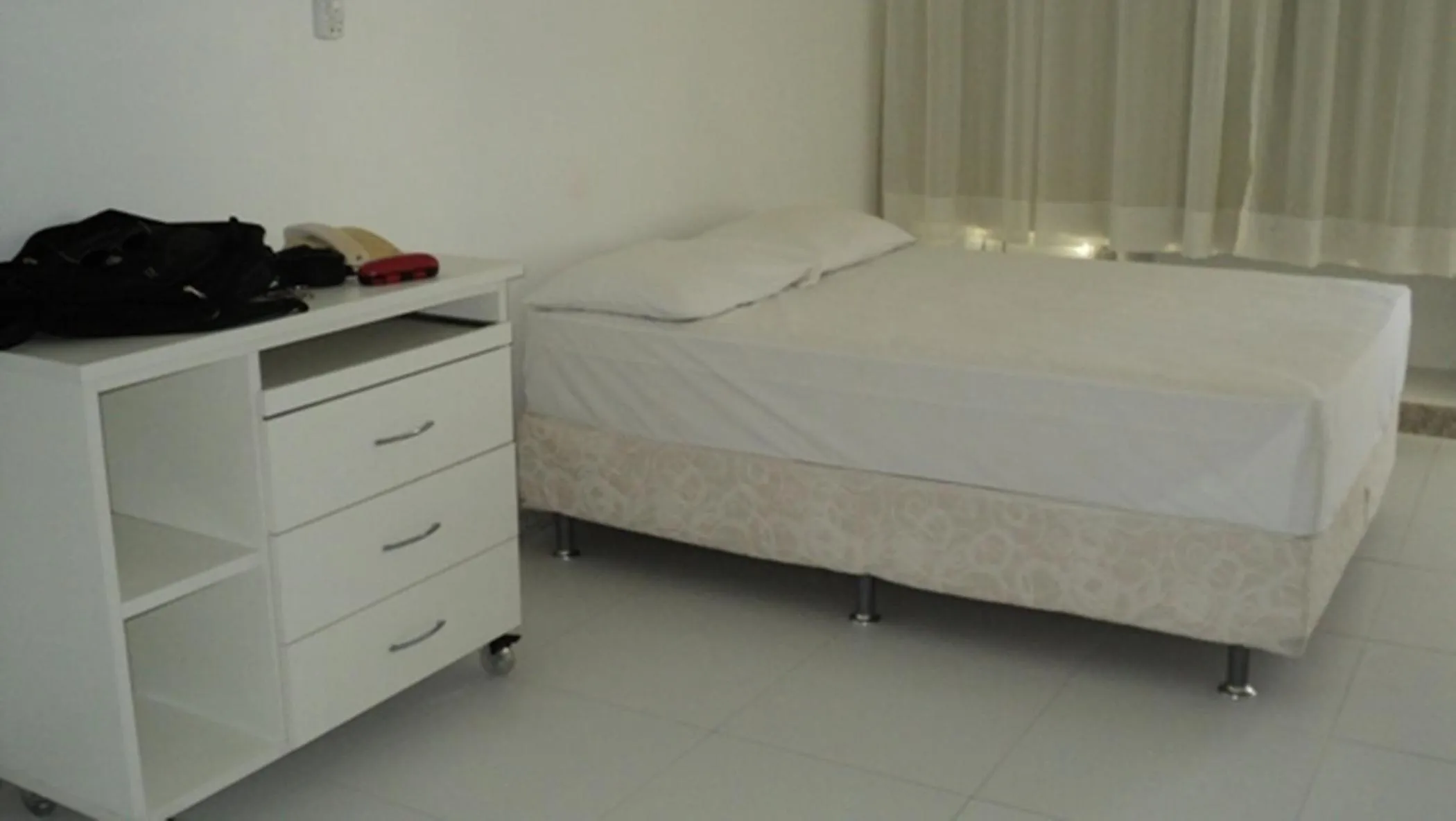 Bed in Studio na praia da Barra