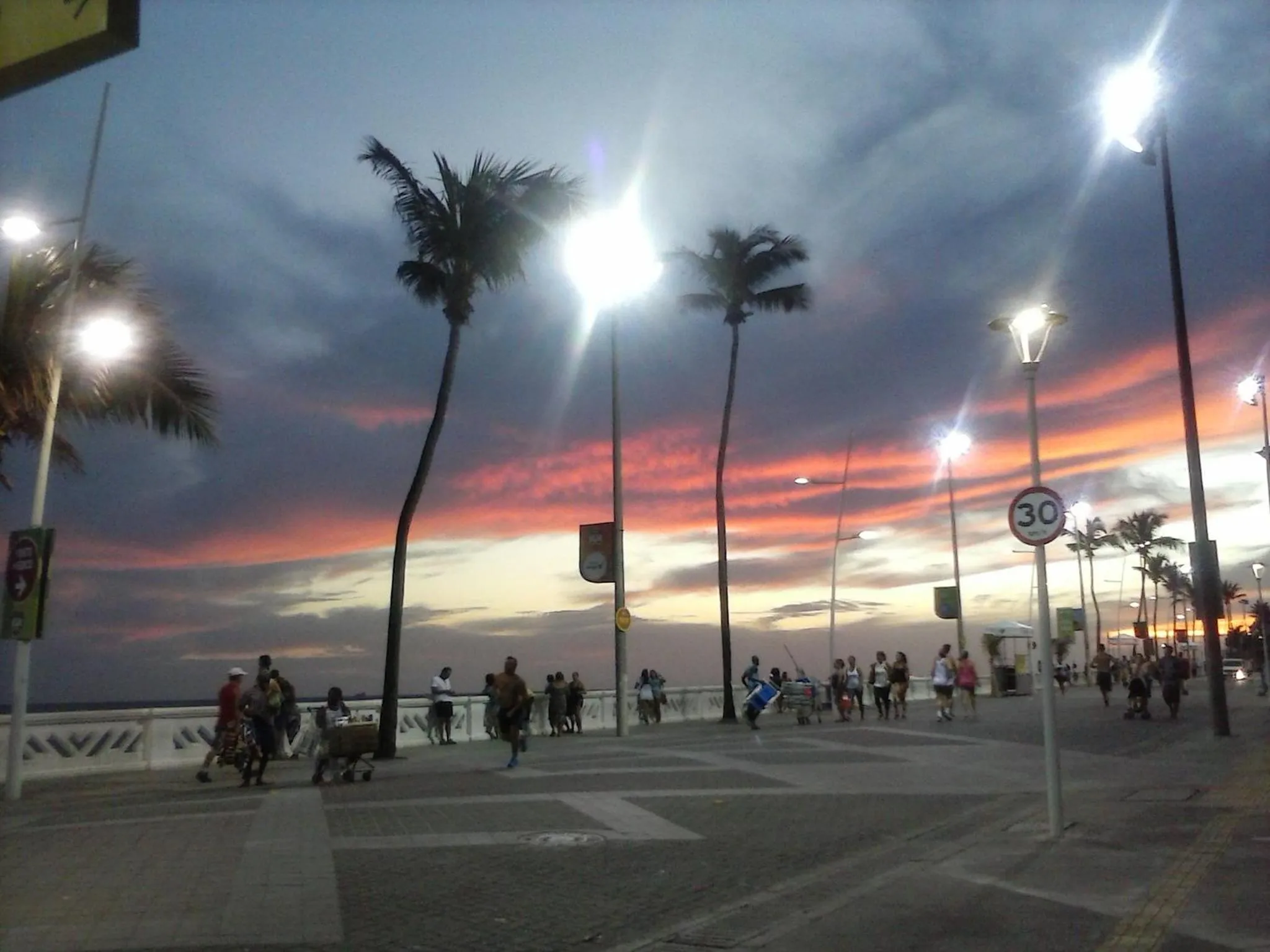 Street view in Studio na praia da Barra