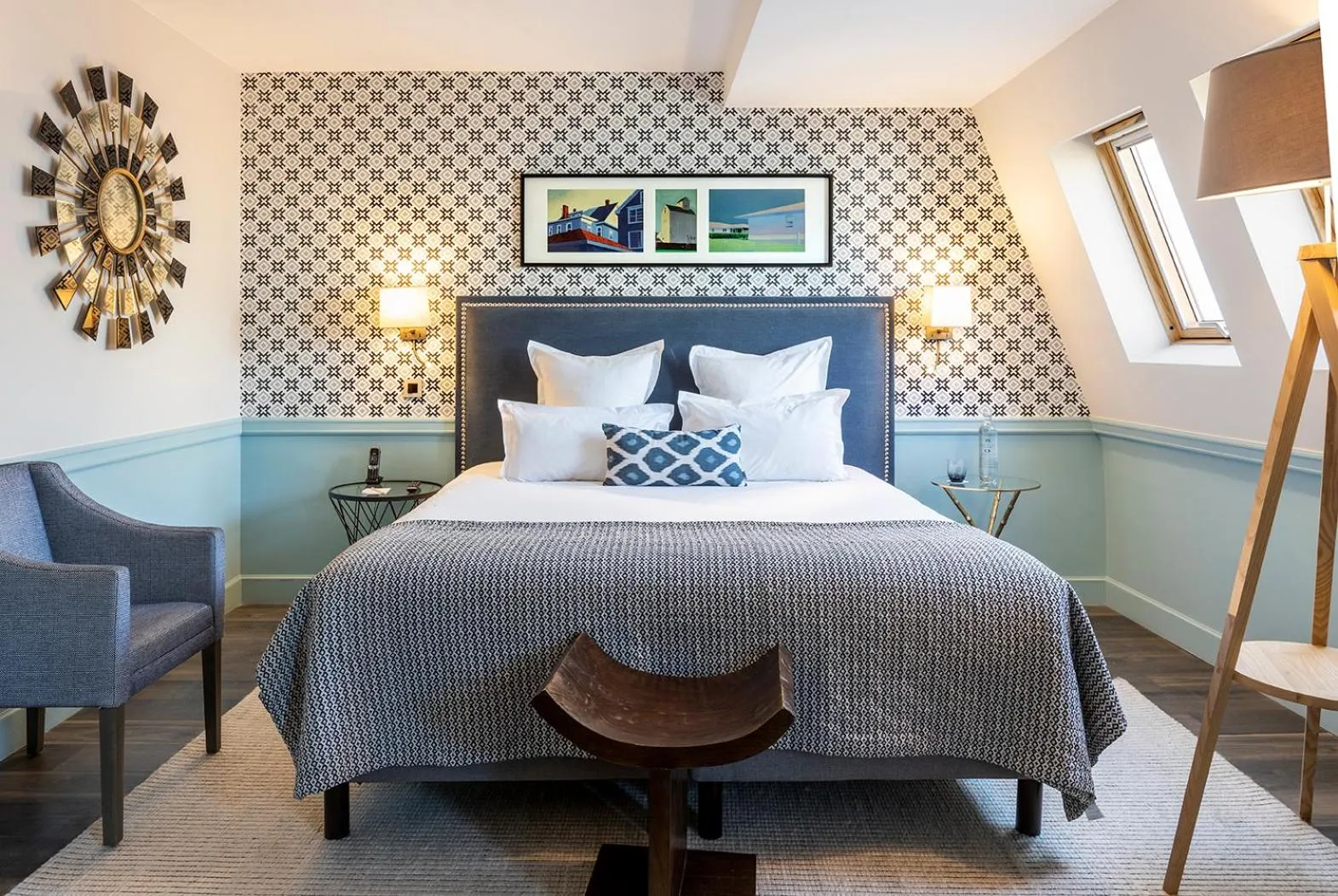 Bed in Hôtel Adèle & Jules