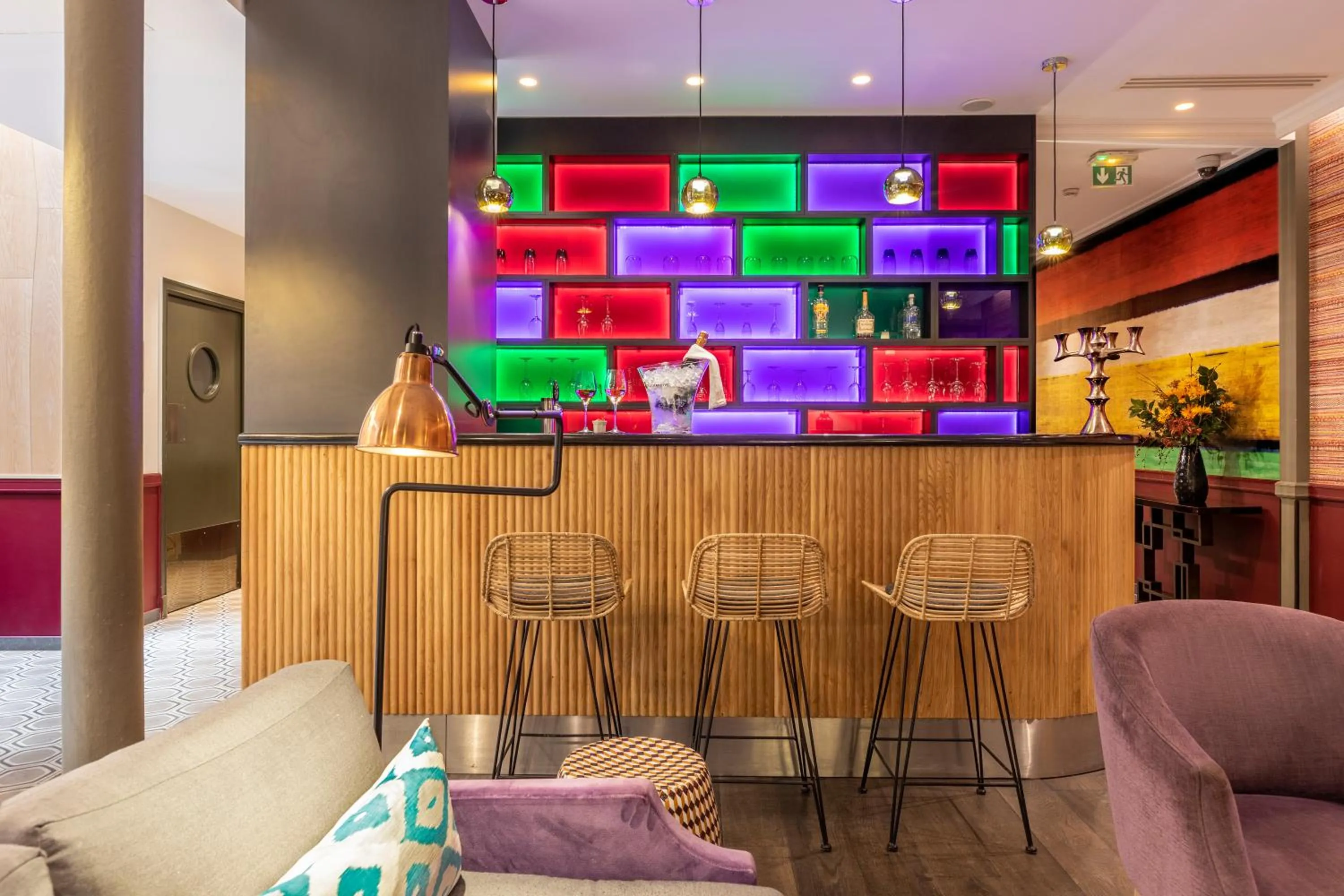 Lounge or bar in Hôtel Adèle & Jules