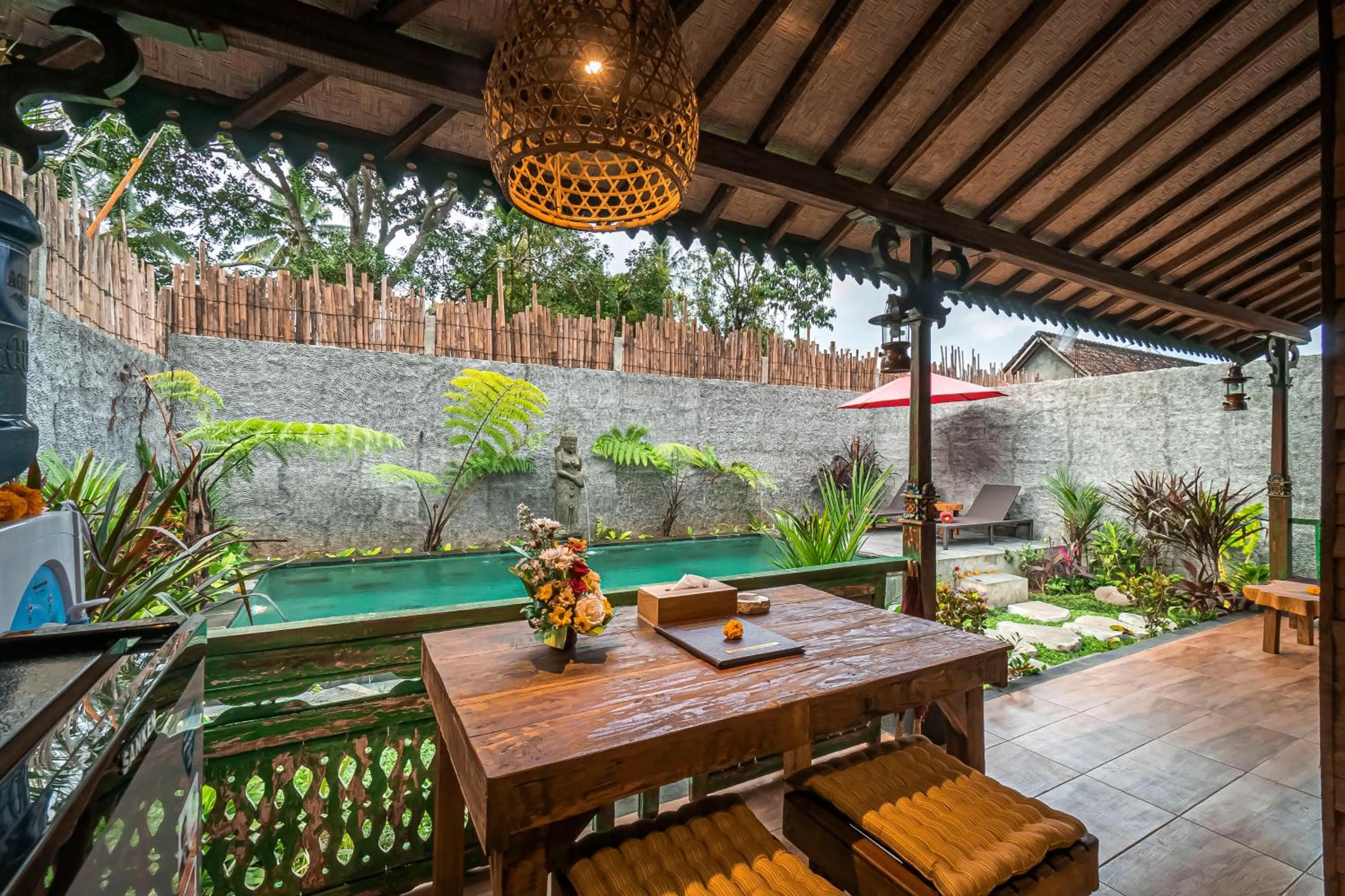 Balcony/Terrace in The Forest Villa Ubud