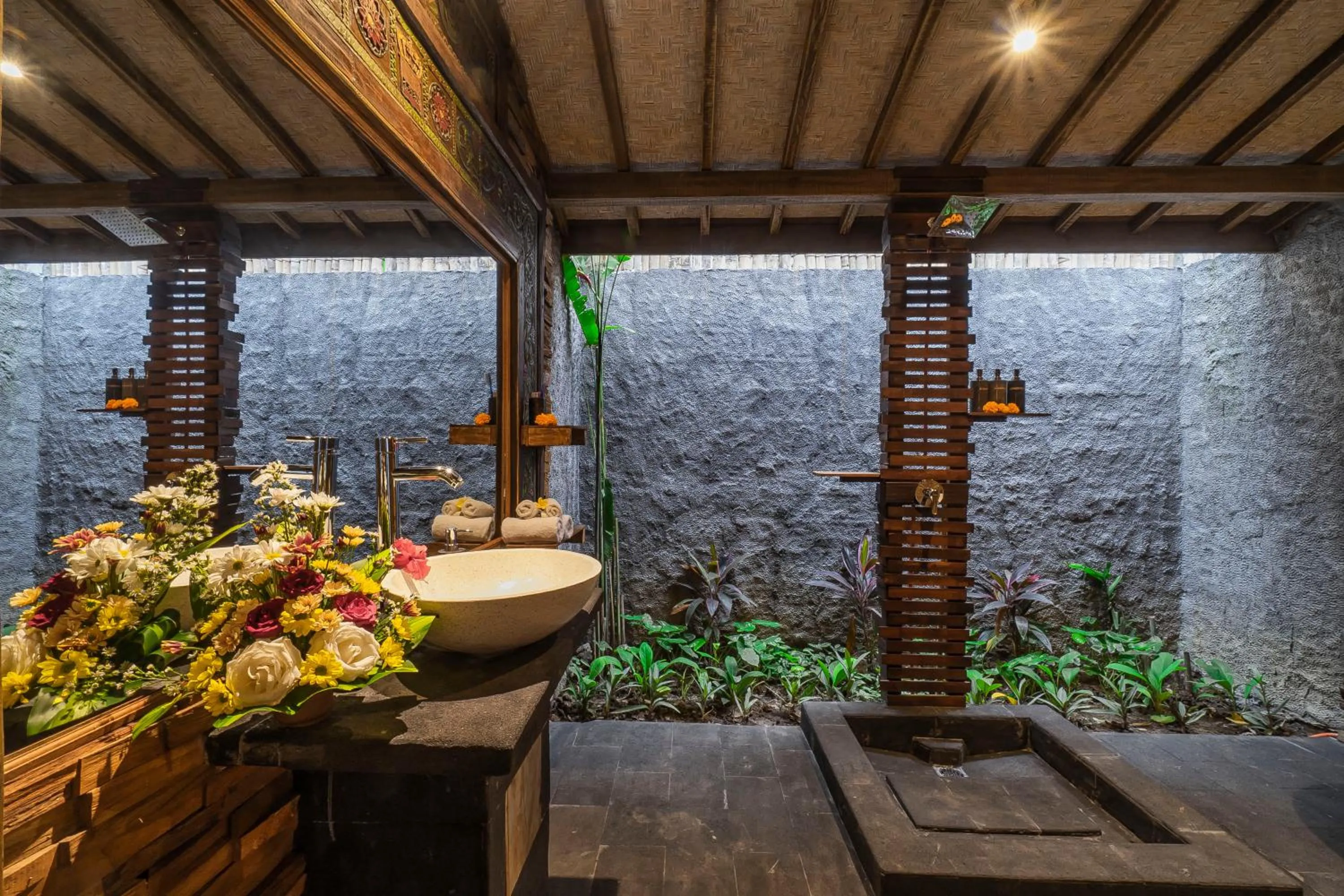 Bathroom in The Forest Villa Ubud