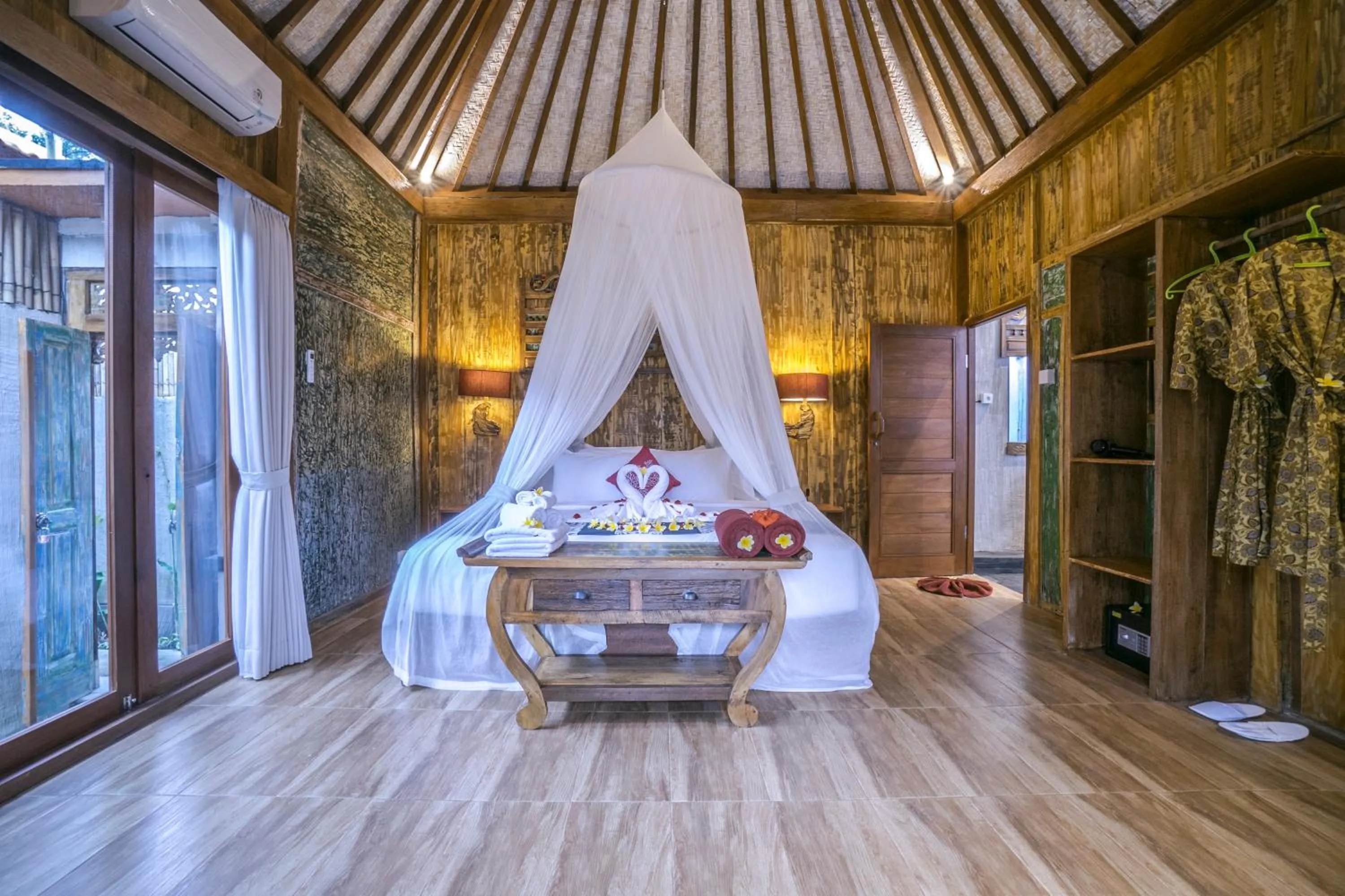 Bedroom, Bed in The Forest Villa Ubud