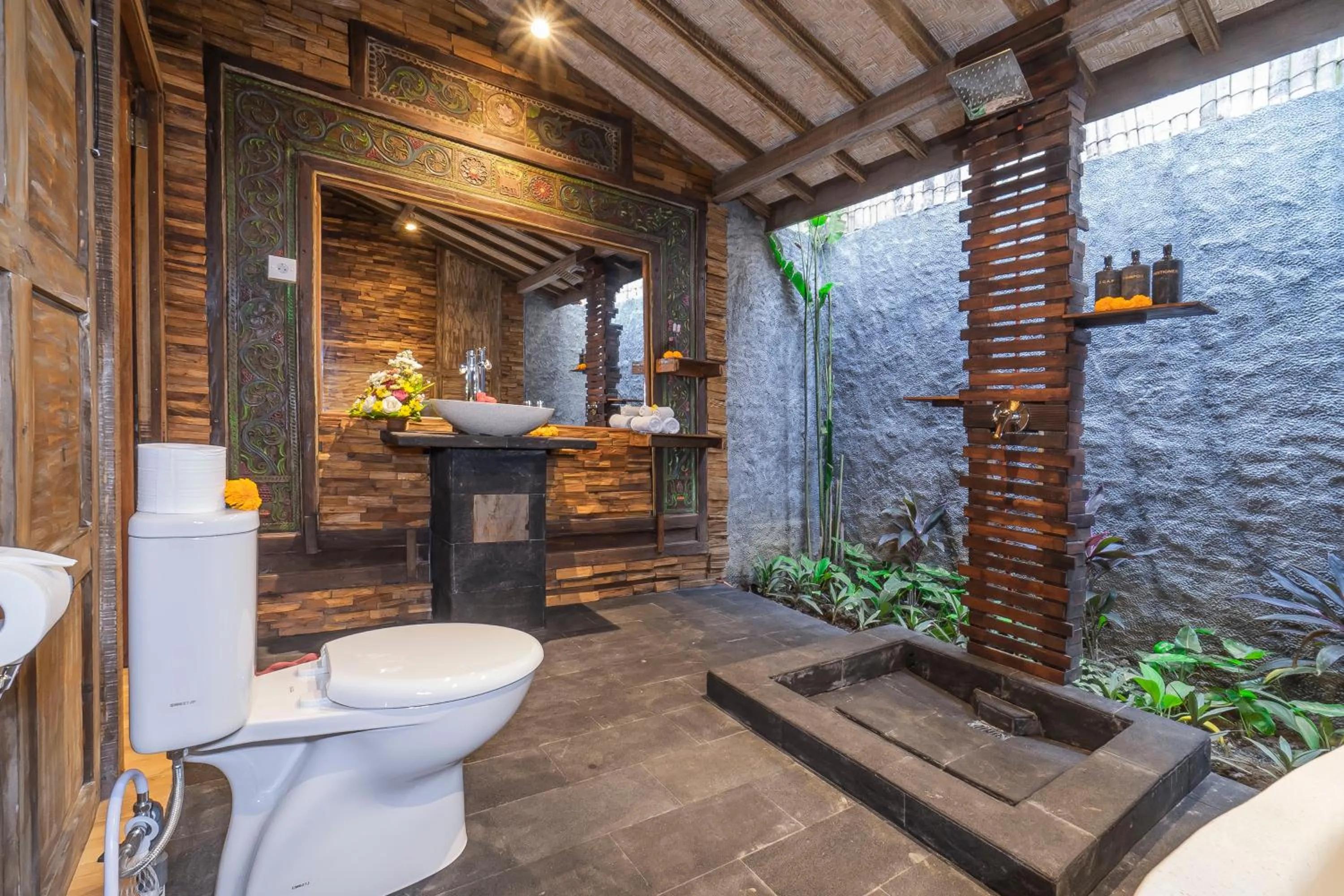 Bathroom in The Forest Villa Ubud