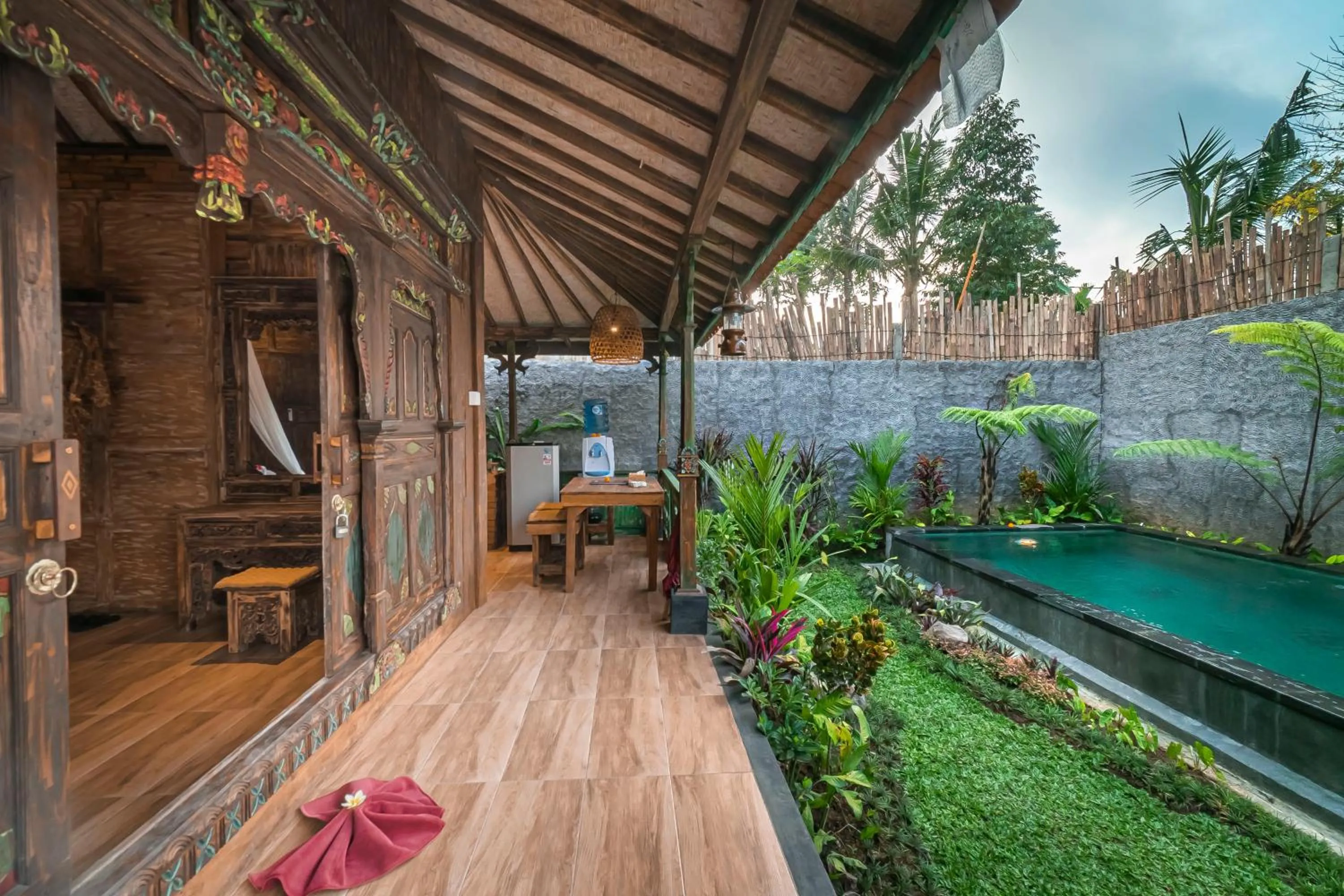 Balcony/Terrace in The Forest Villa Ubud