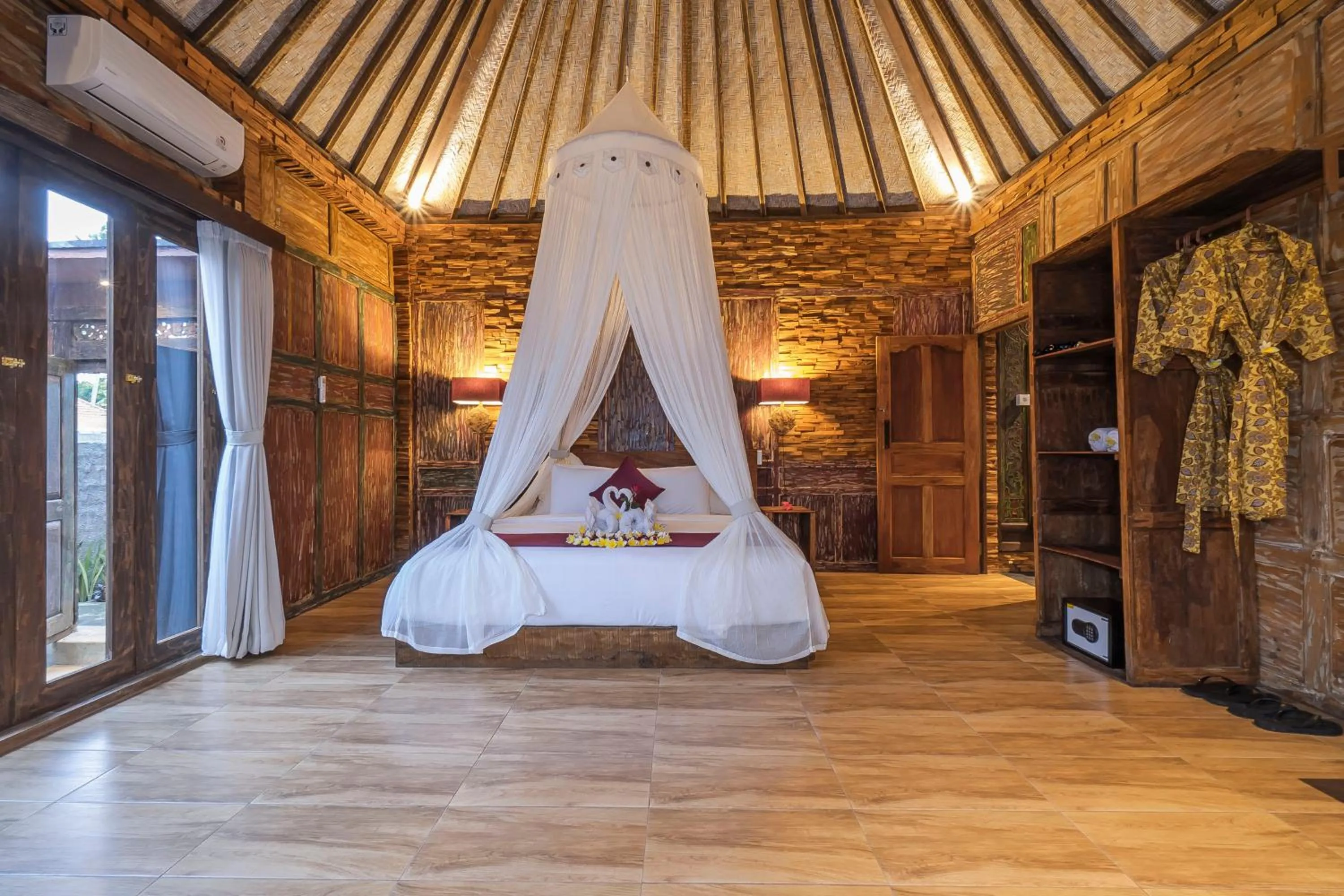 Bedroom, Bed in The Forest Villa Ubud