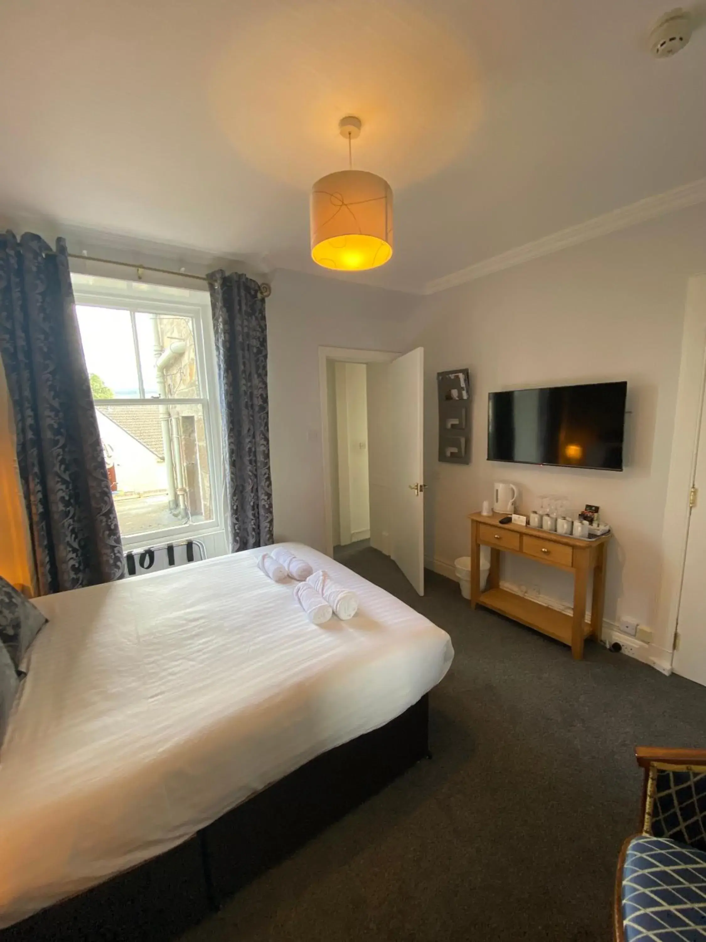 Bedroom, Bed in Craigvrack Hotel & Restaurant Bedroom, Bed in Craigvrack Hotel & Restaurant