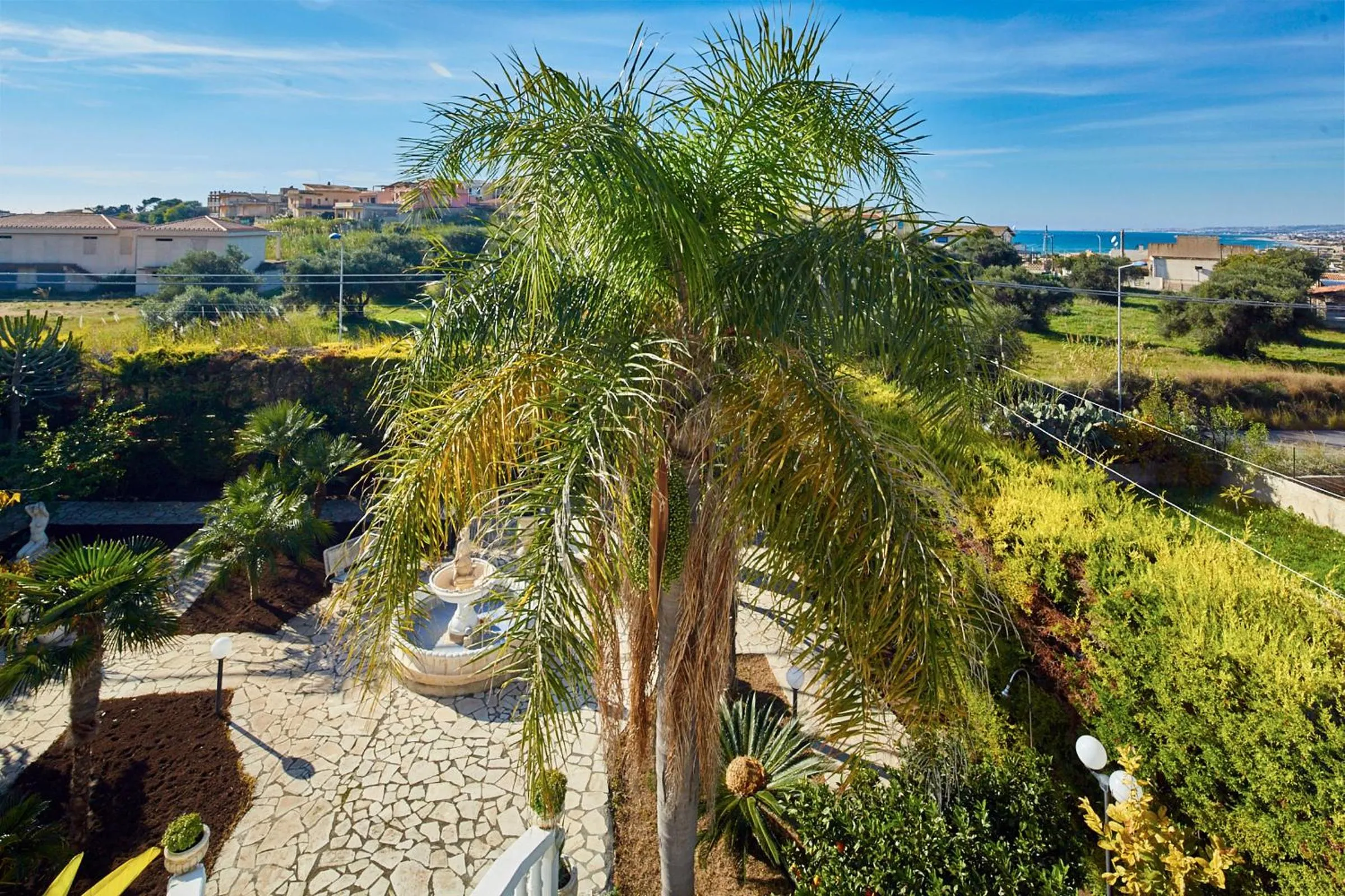 Garden view in Villa Sissi