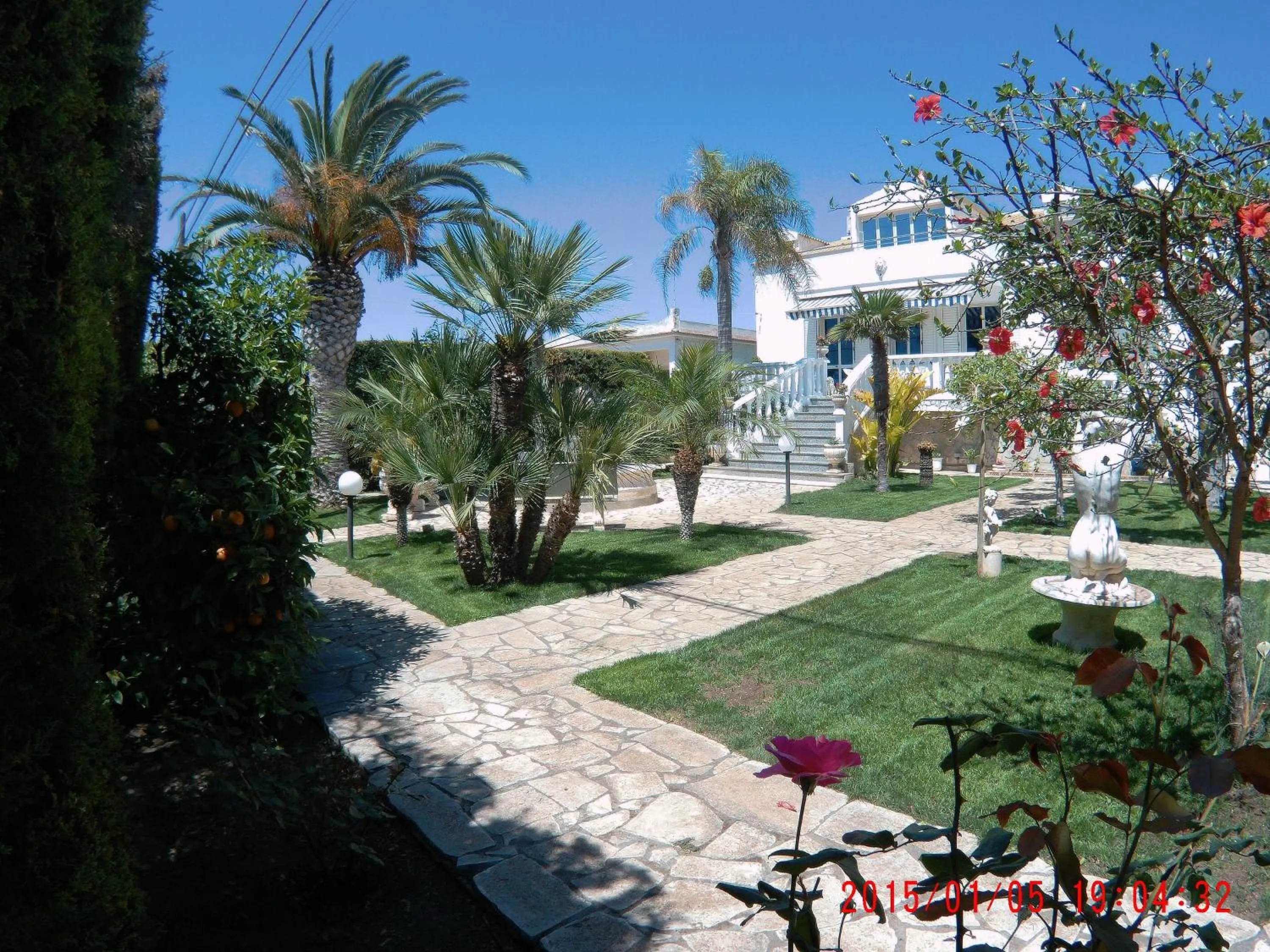 Bird's eye view in Villa Sissi