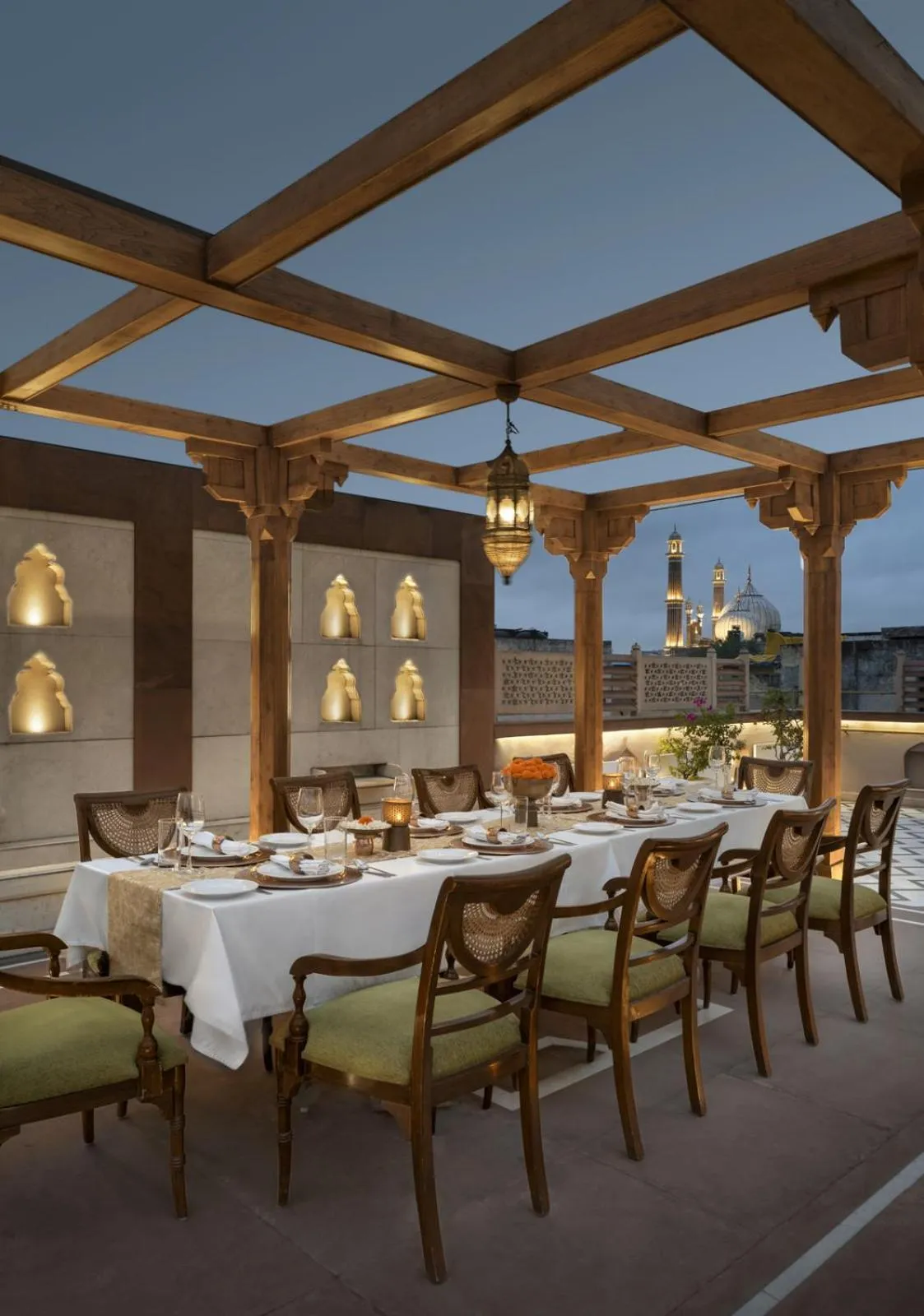 Restaurant/places to eat in Haveli Dharampura & Golden Haveli- UNESCO awarded Boutique Heritage Hotel