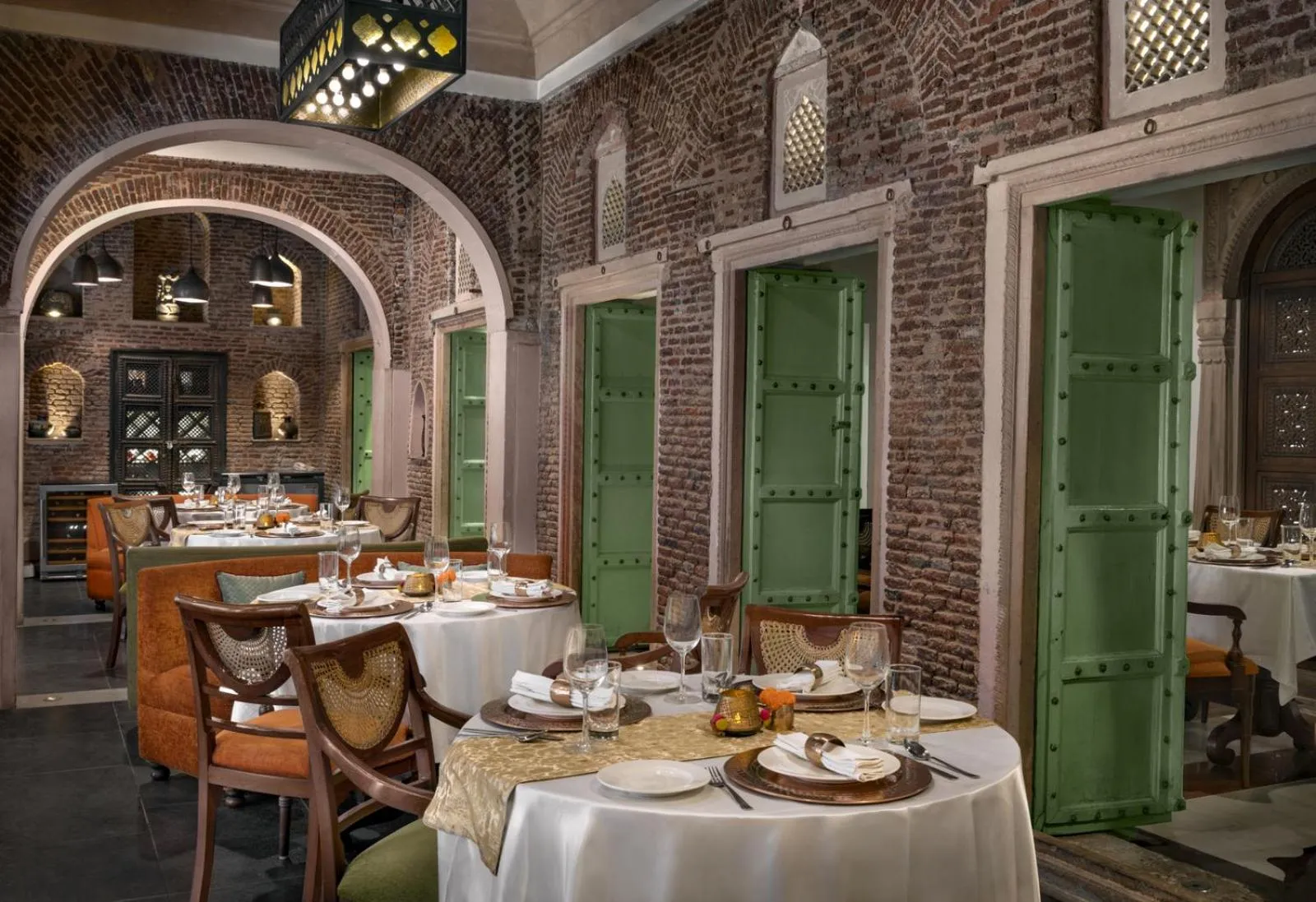 Restaurant/places to eat in Haveli Dharampura & Golden Haveli- UNESCO awarded Boutique Heritage Hotel