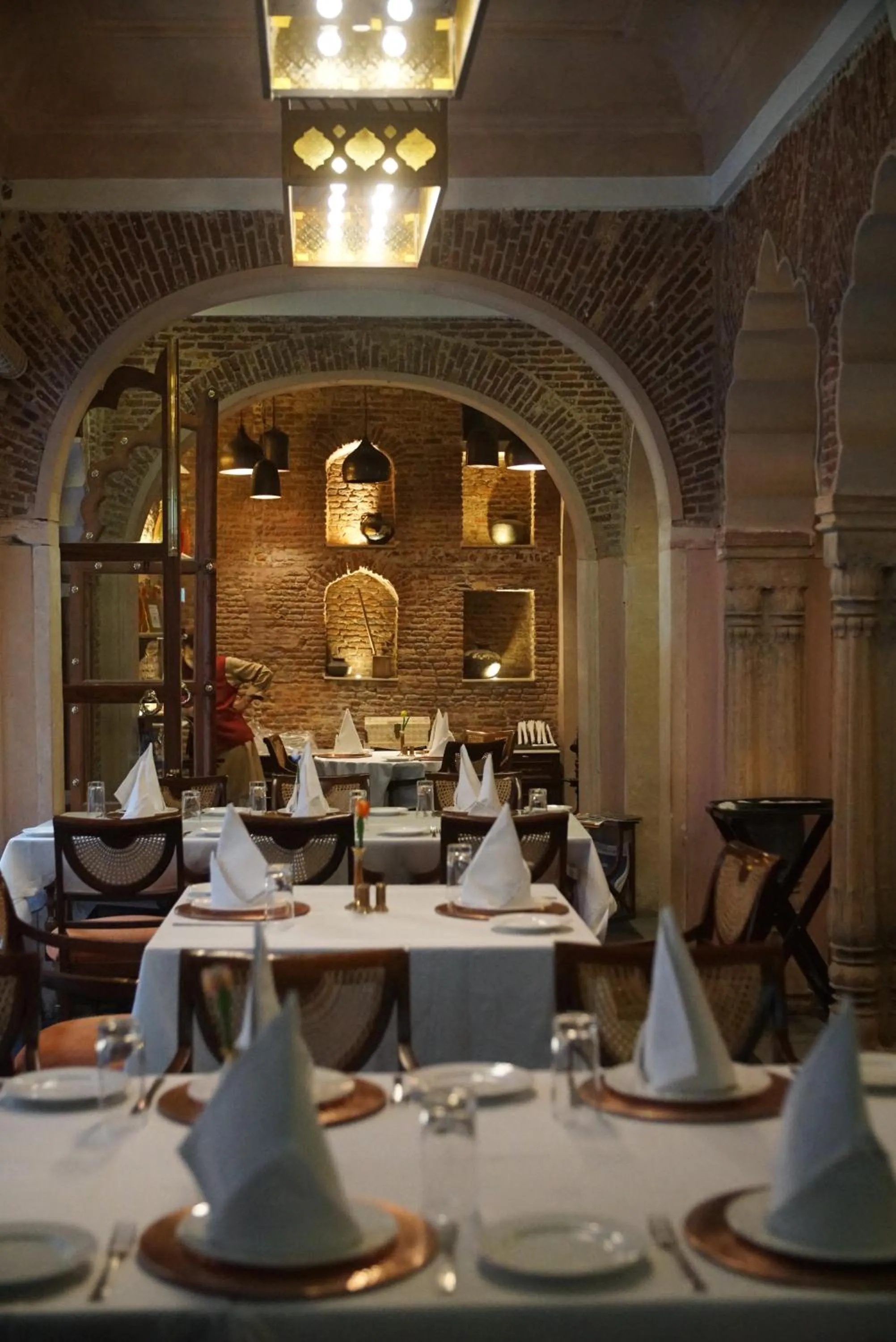 Restaurant/places to eat in Haveli Dharampura & Golden Haveli- UNESCO awarded Boutique Heritage Hotel