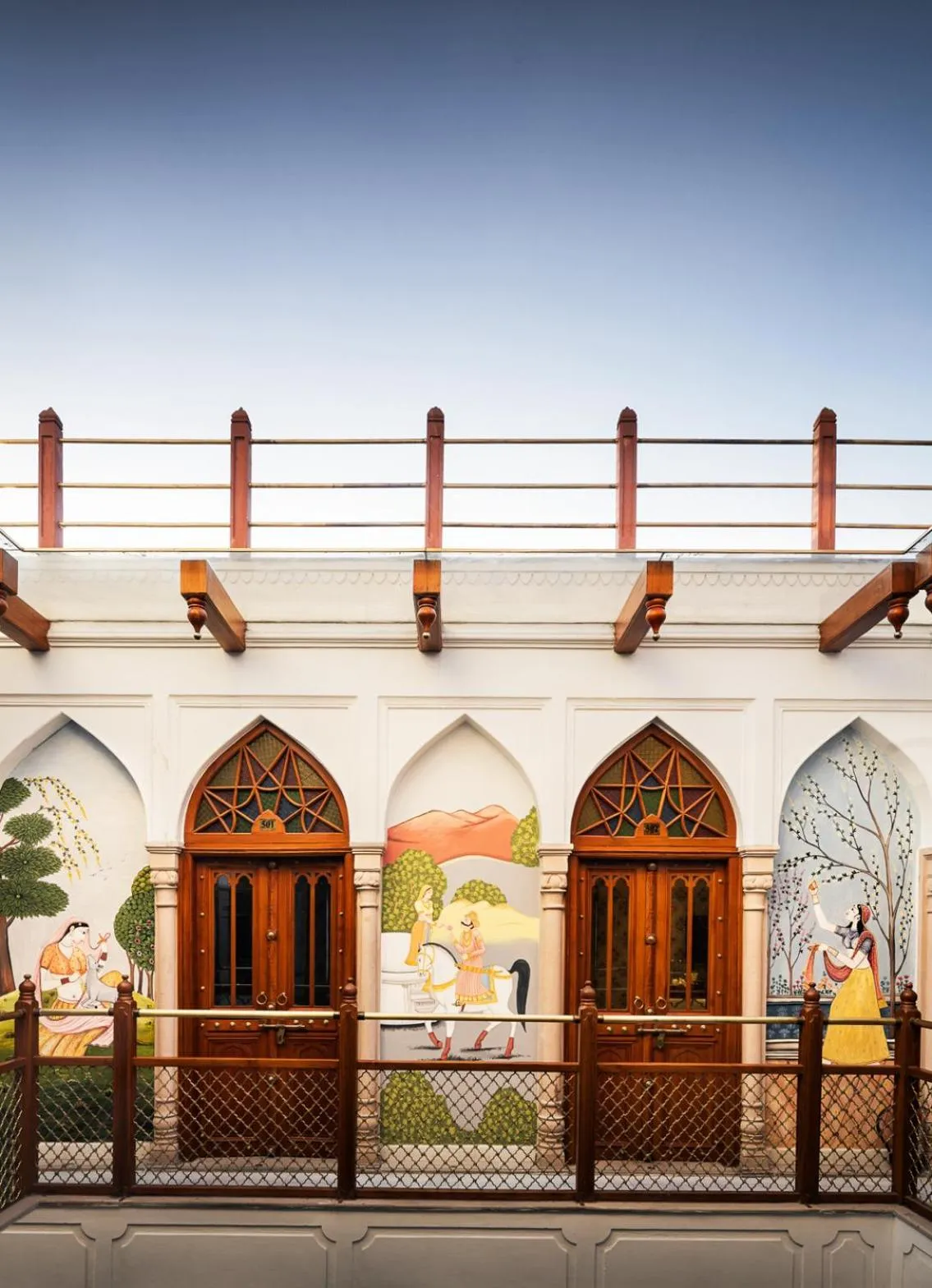 Property building in Haveli Dharampura & Golden Haveli- UNESCO awarded Boutique Heritage Hotel