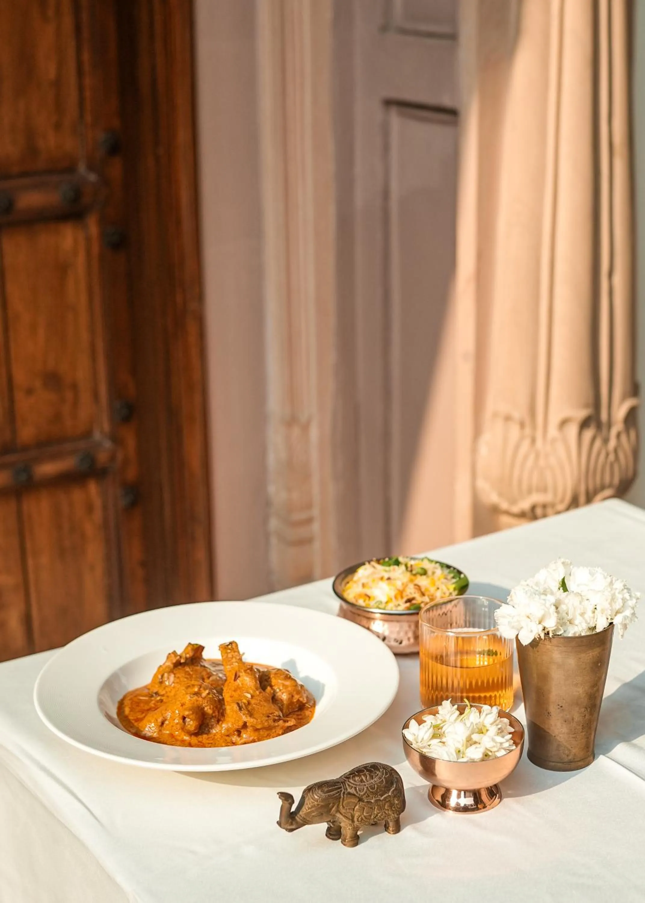 Food and drinks in Haveli Dharampura & Golden Haveli- UNESCO awarded Boutique Heritage Hotel