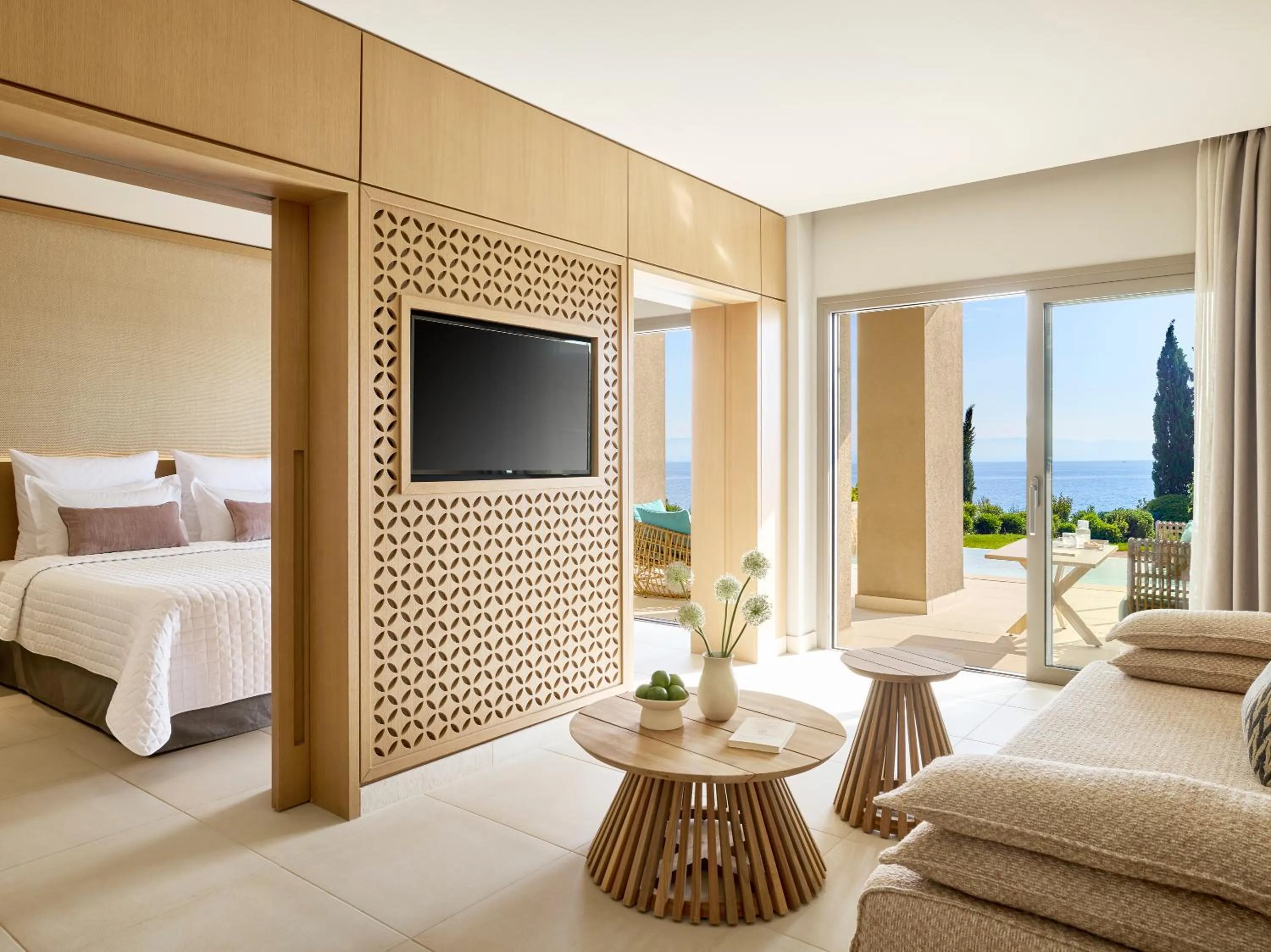 Living room, Bed in MarBella, Mar-Bella Collection