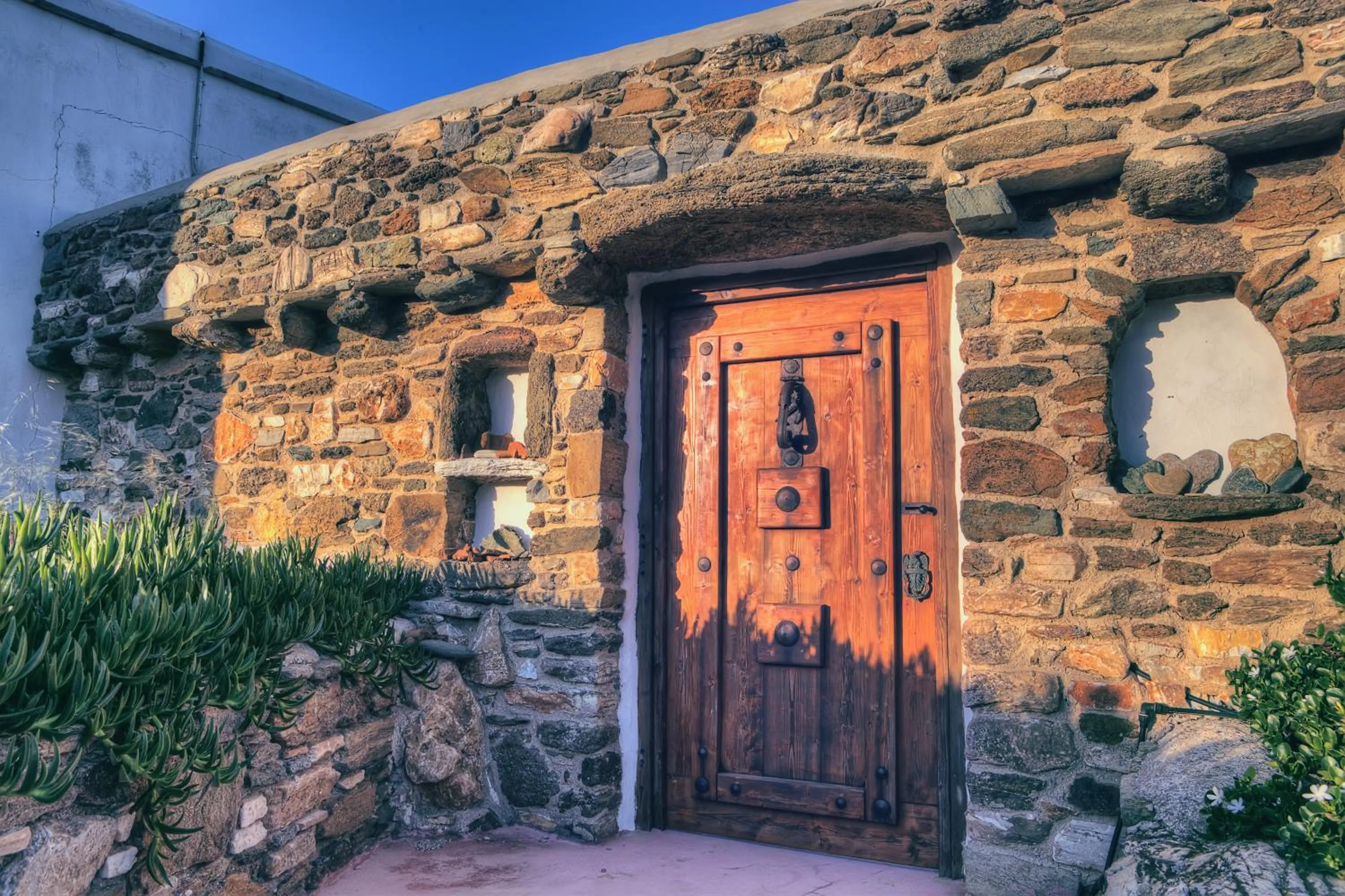 Facade/entrance in Castria studios