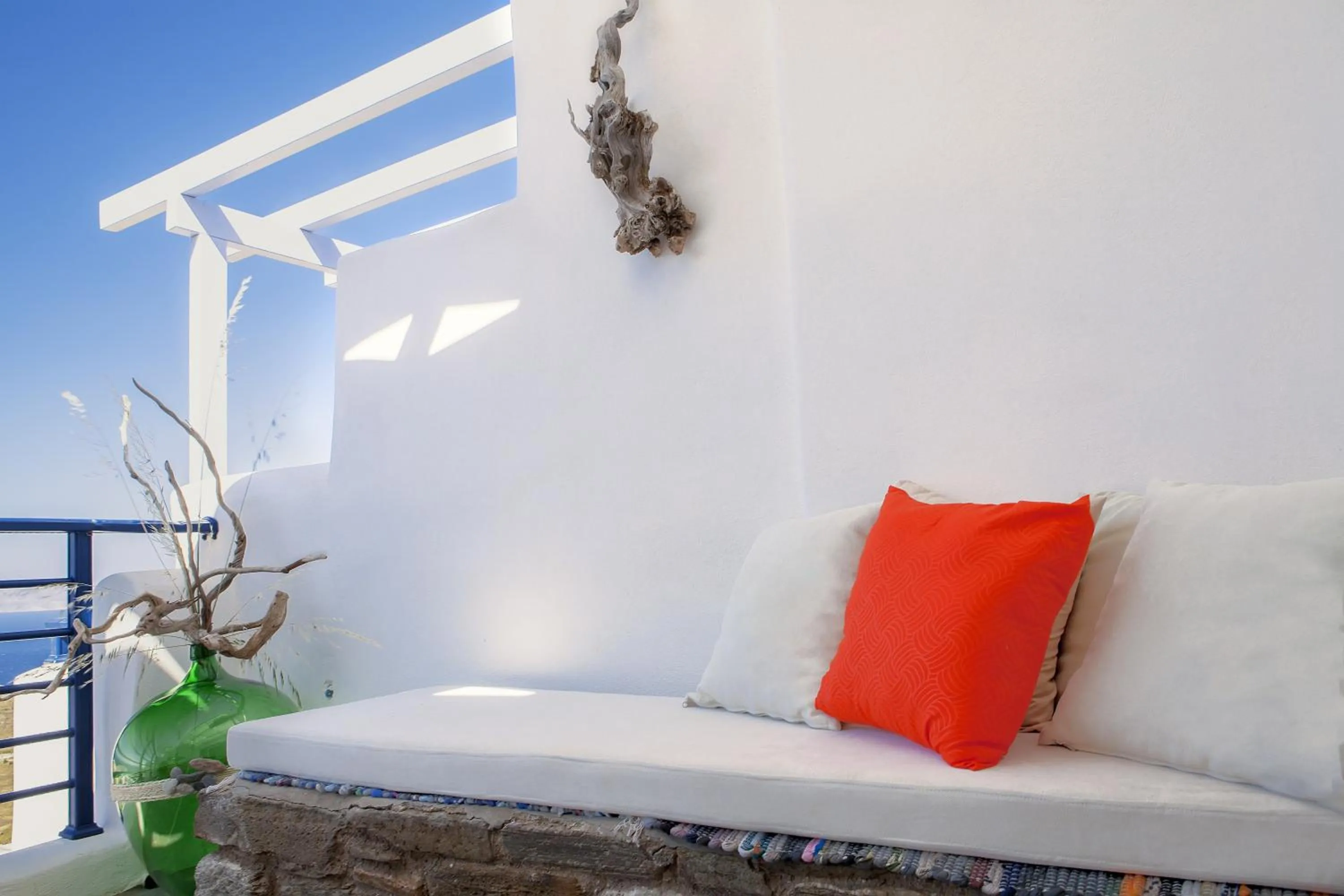 Balcony/Terrace in Castria studios