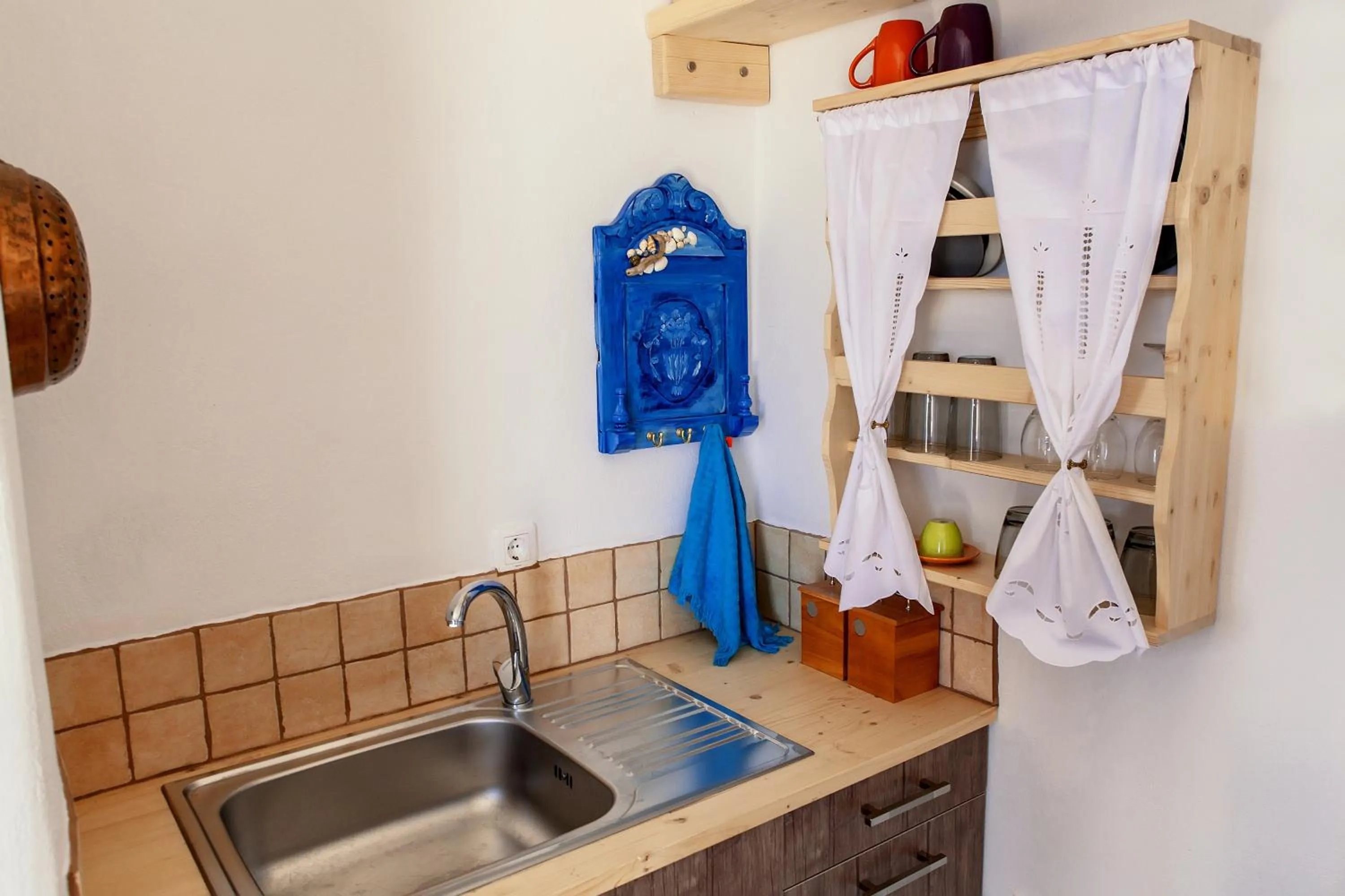 Kitchen or kitchenette in Castria studios