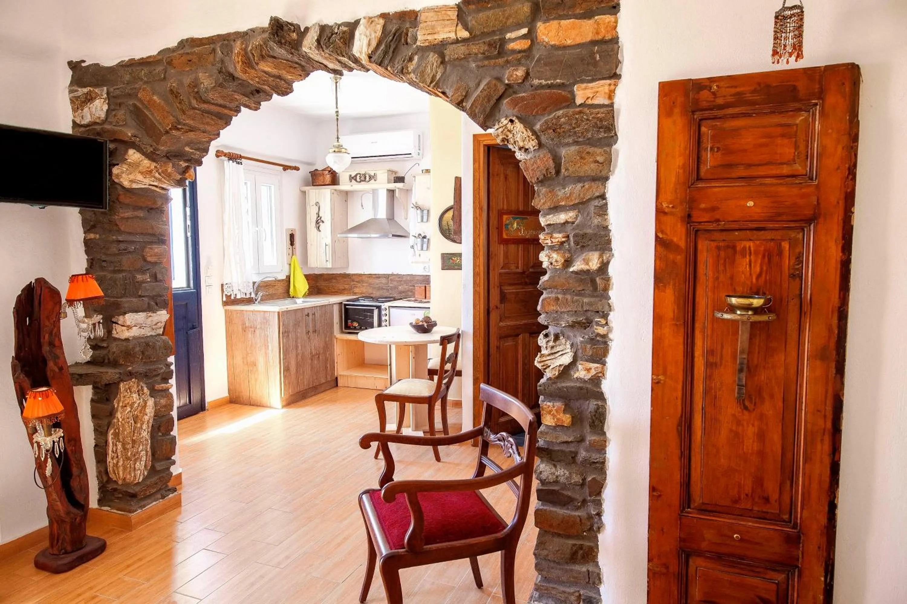 Kitchen or kitchenette in Castria studios