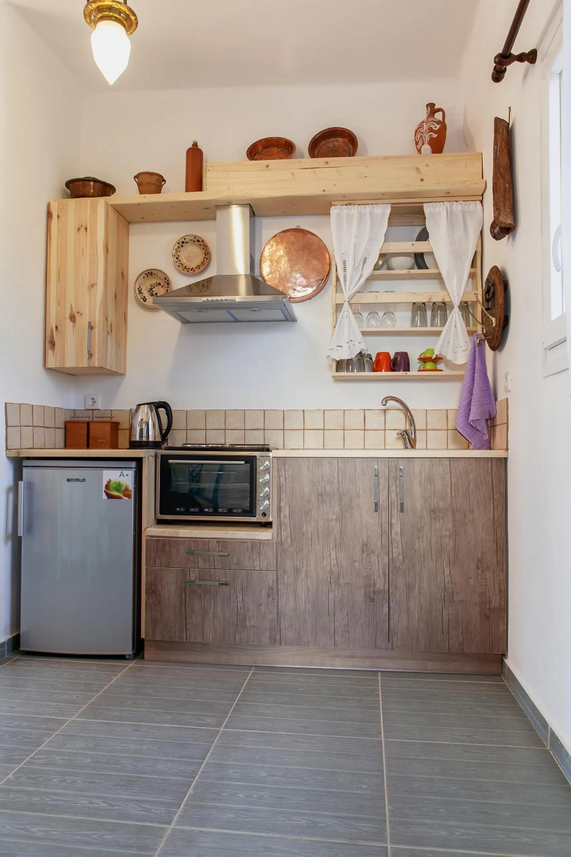 Kitchen or kitchenette in Castria studios