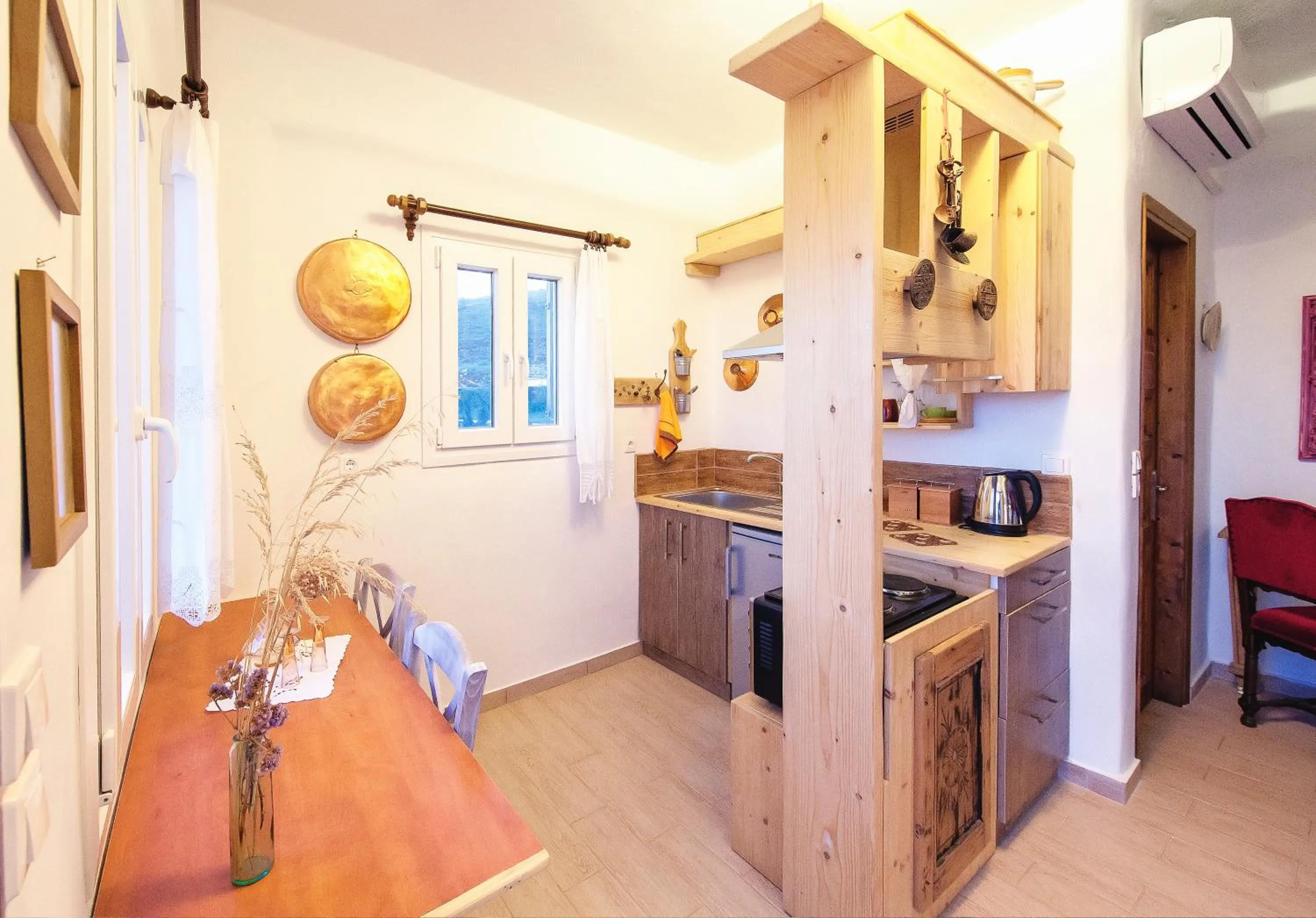 Kitchen or kitchenette in Castria studios
