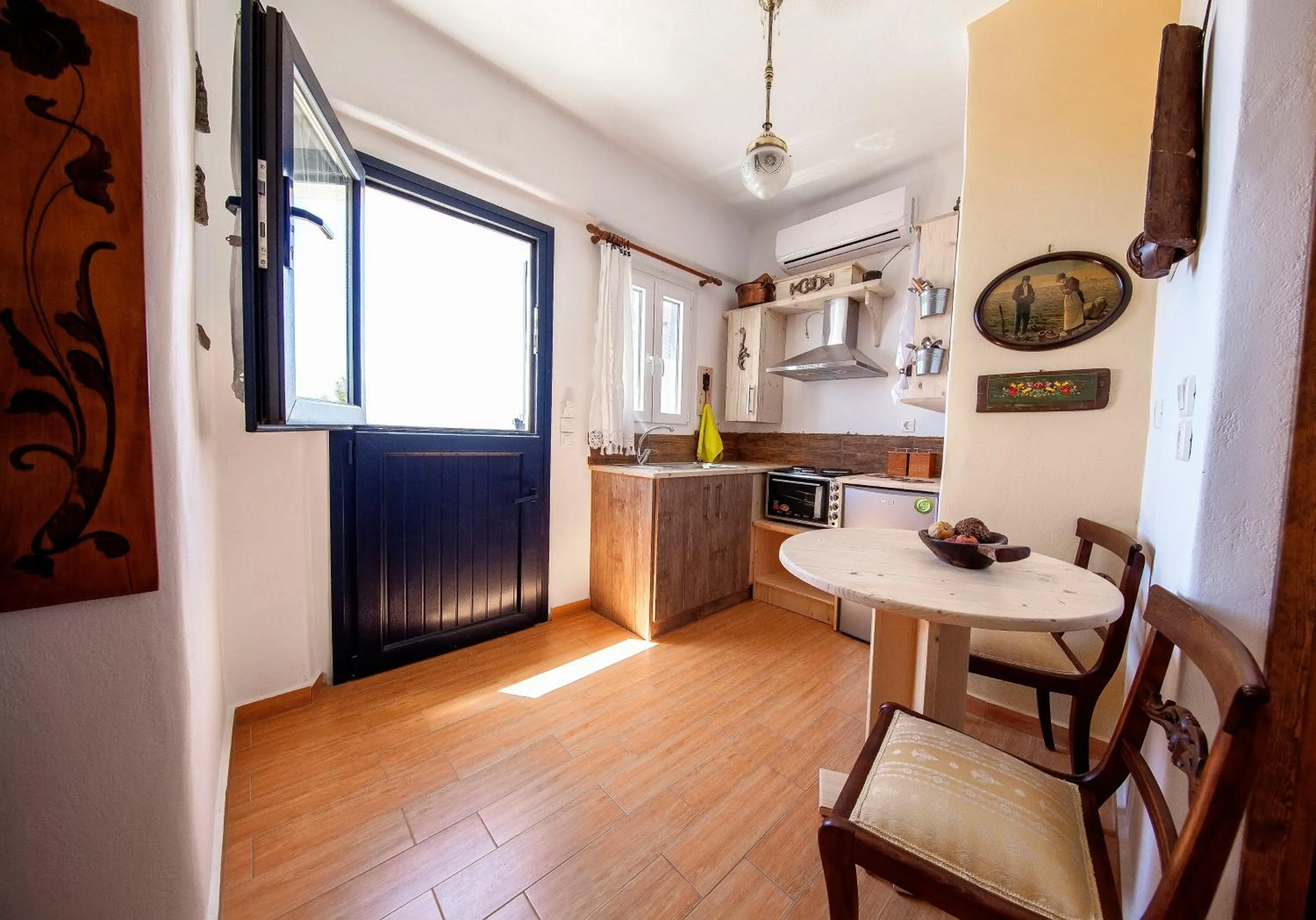Kitchen or kitchenette in Castria studios