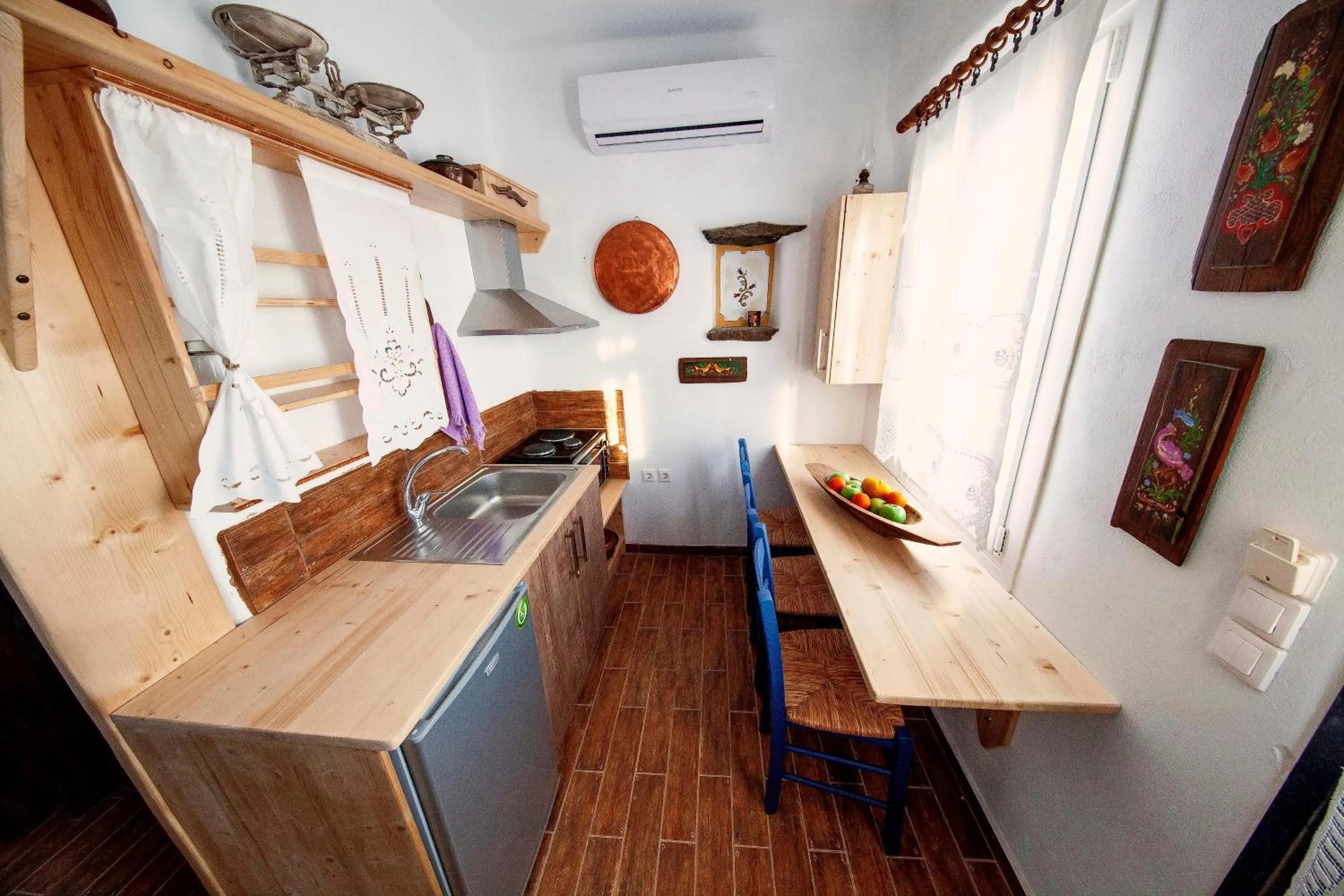 Kitchen or kitchenette in Castria studios