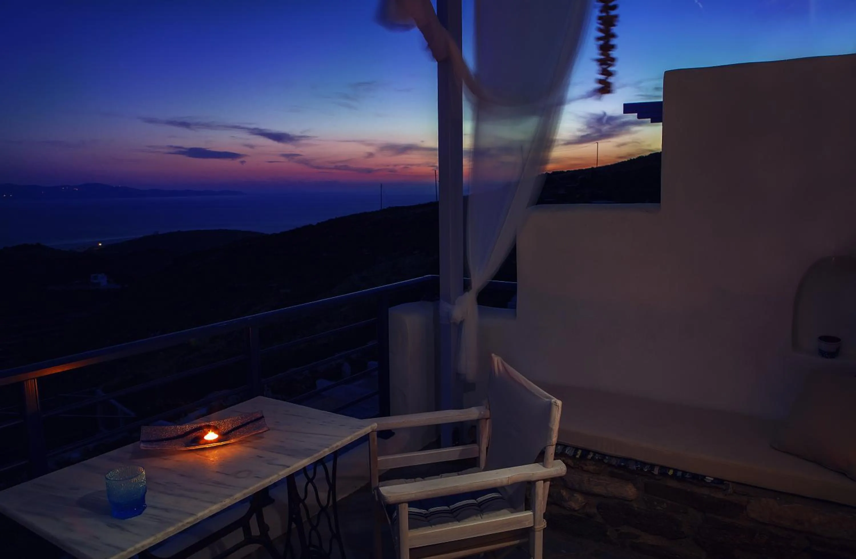 Balcony/Terrace in Castria studios
