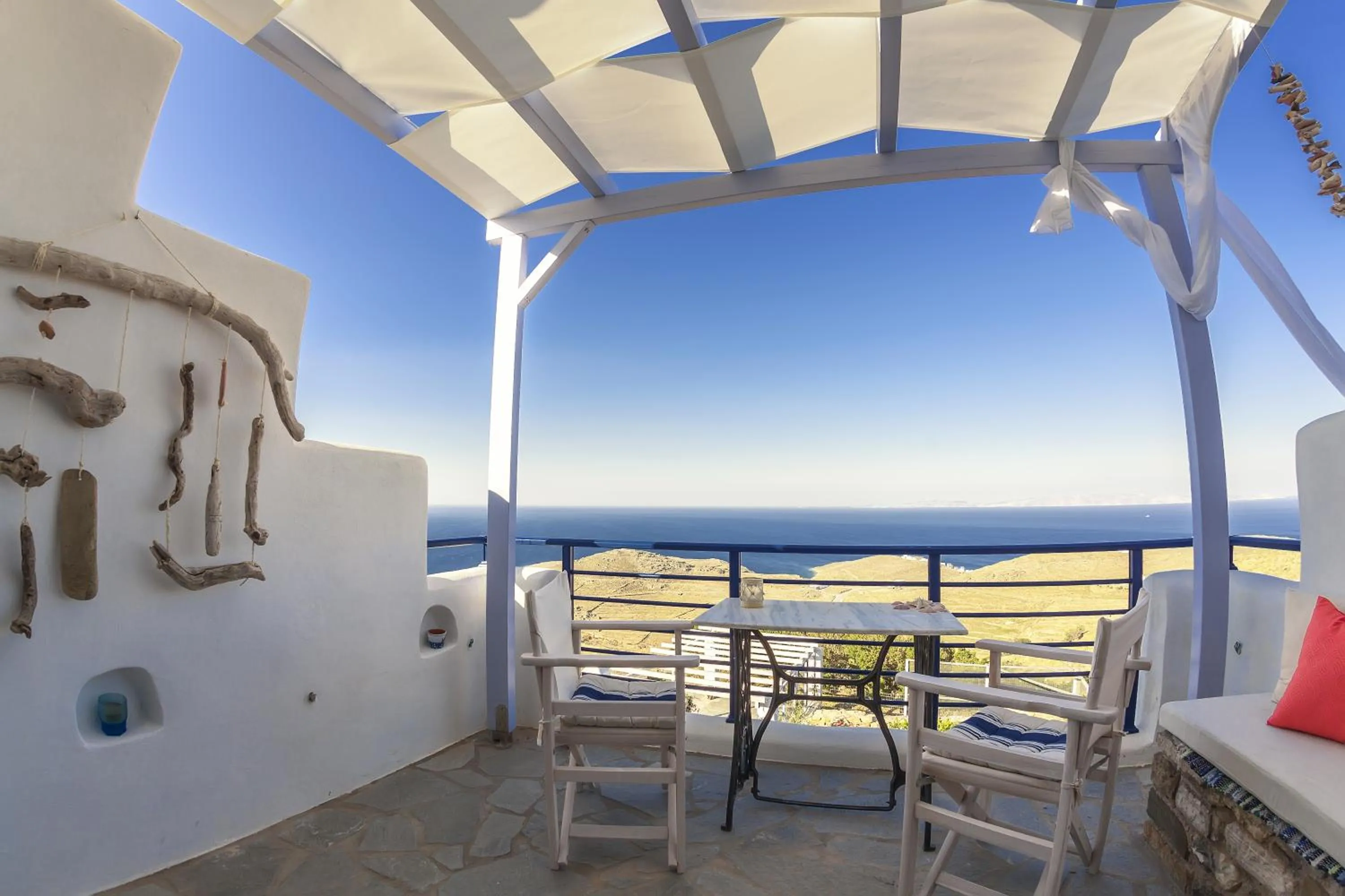 Balcony/Terrace in Castria studios