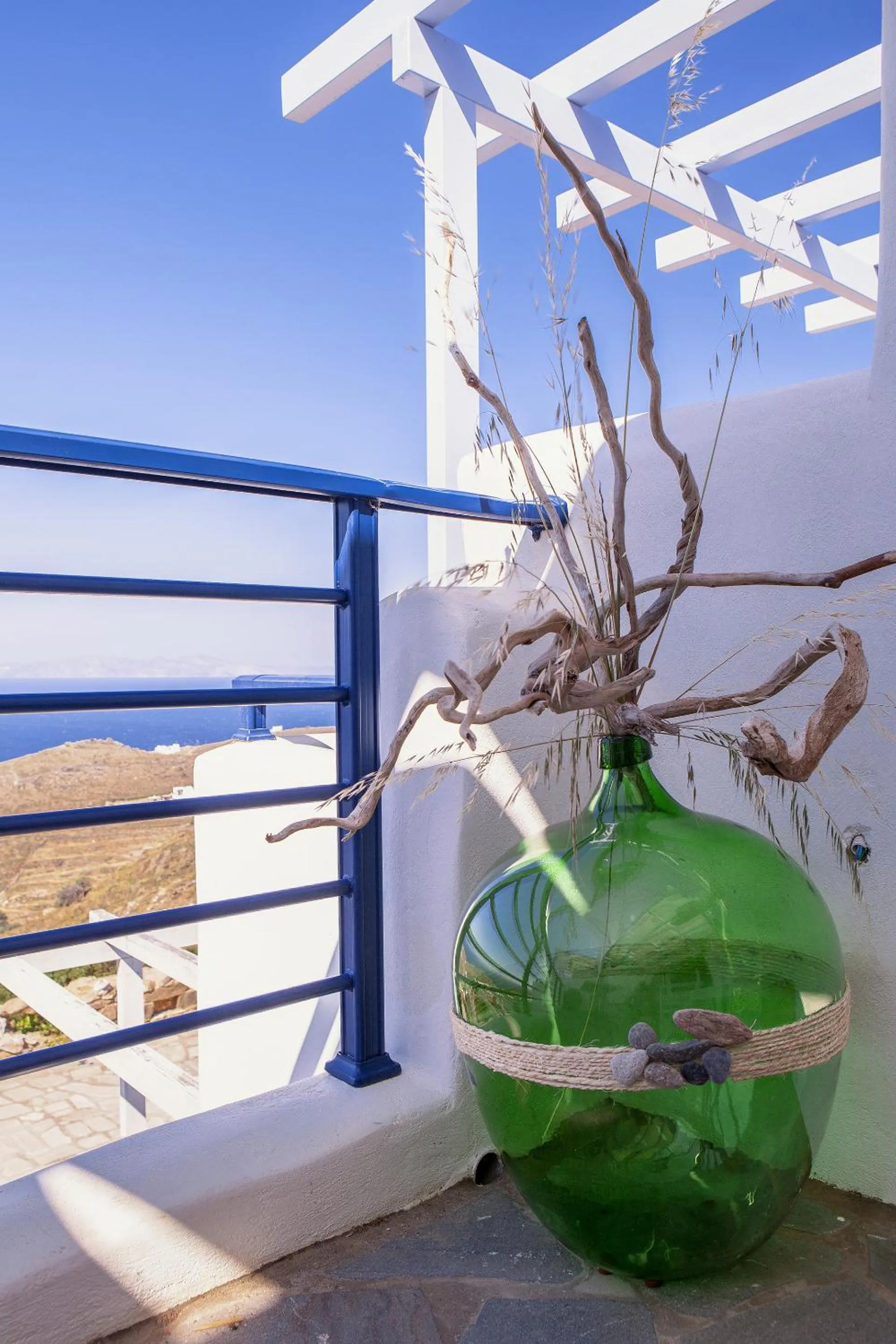 Balcony/Terrace in Castria studios
