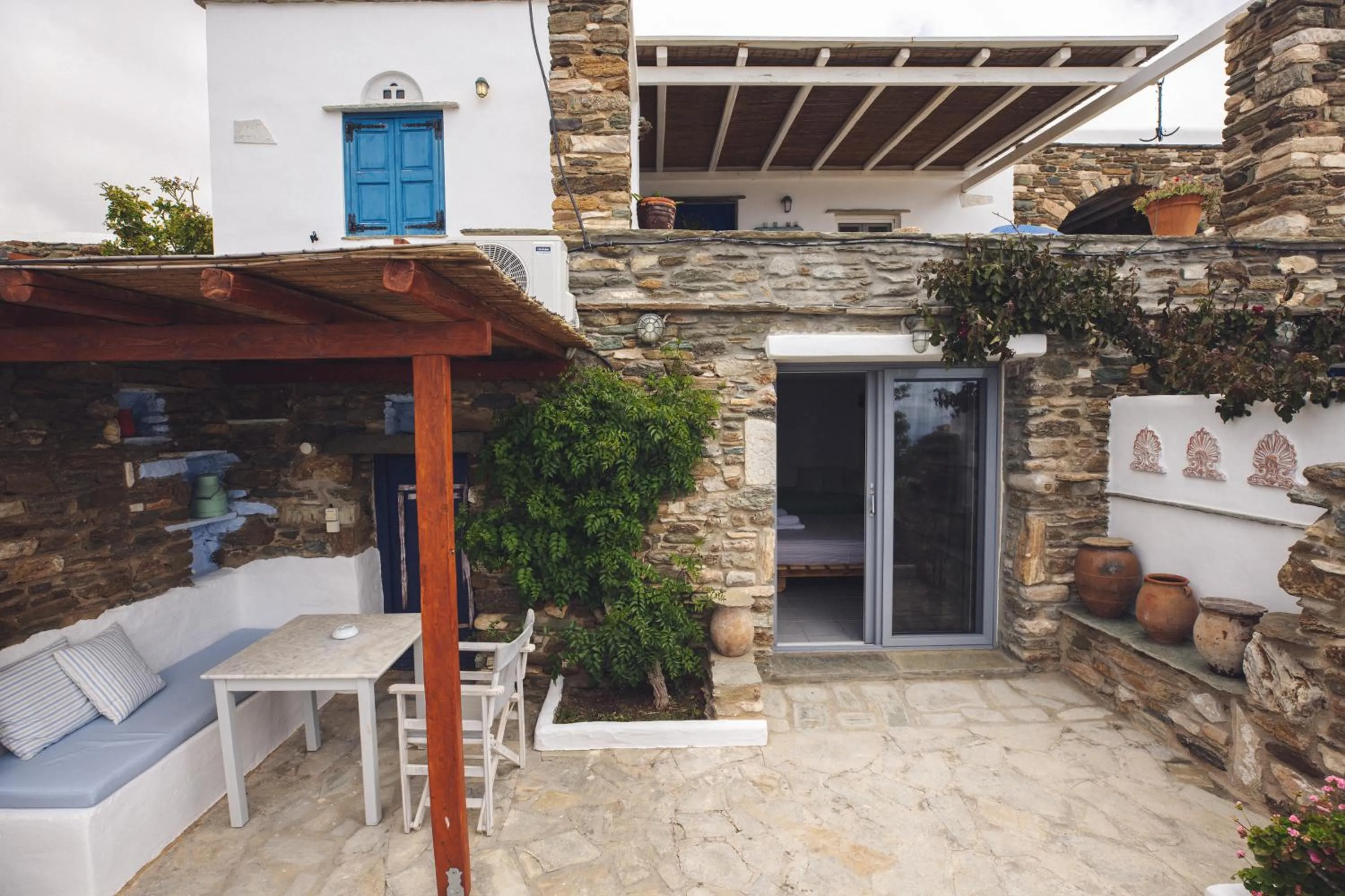 Balcony/Terrace in Castria studios