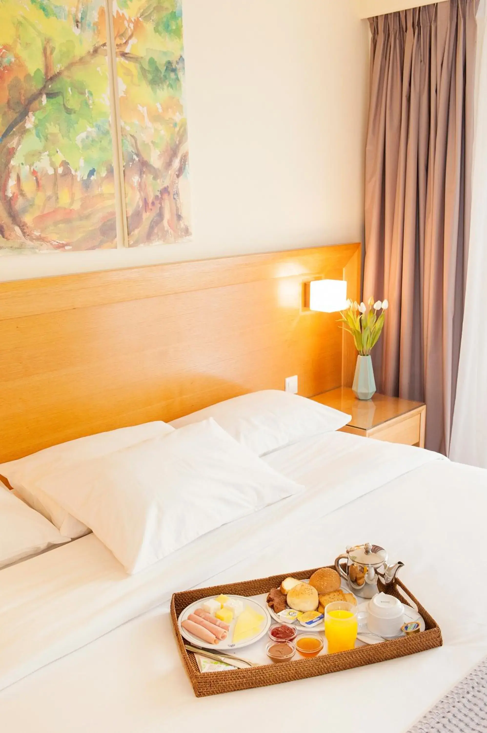 Bed in Athinais Hotel Bed in Athinais Hotel