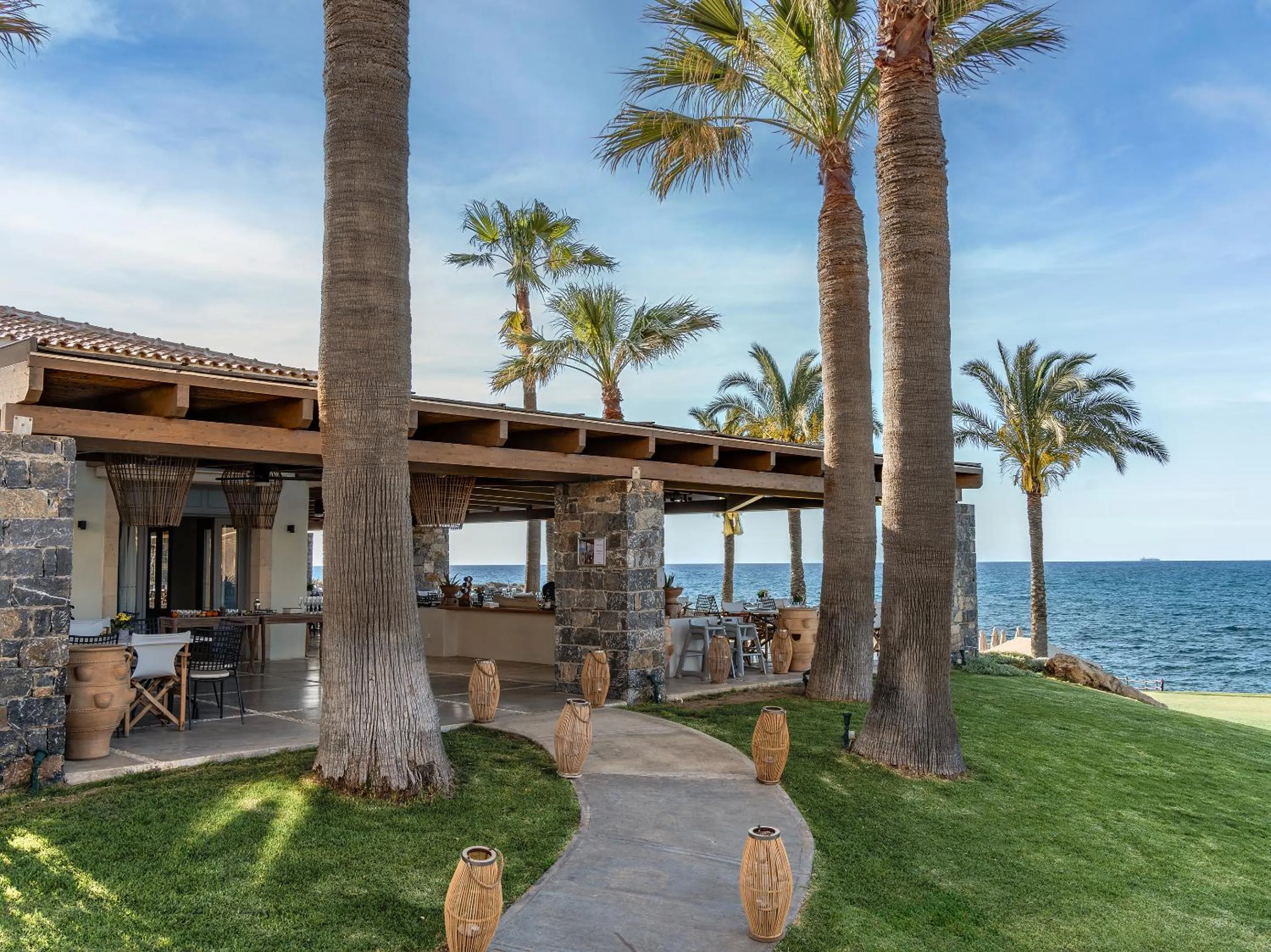 Restaurant/places to eat in Grecotel Marine Palace & Aqua Park