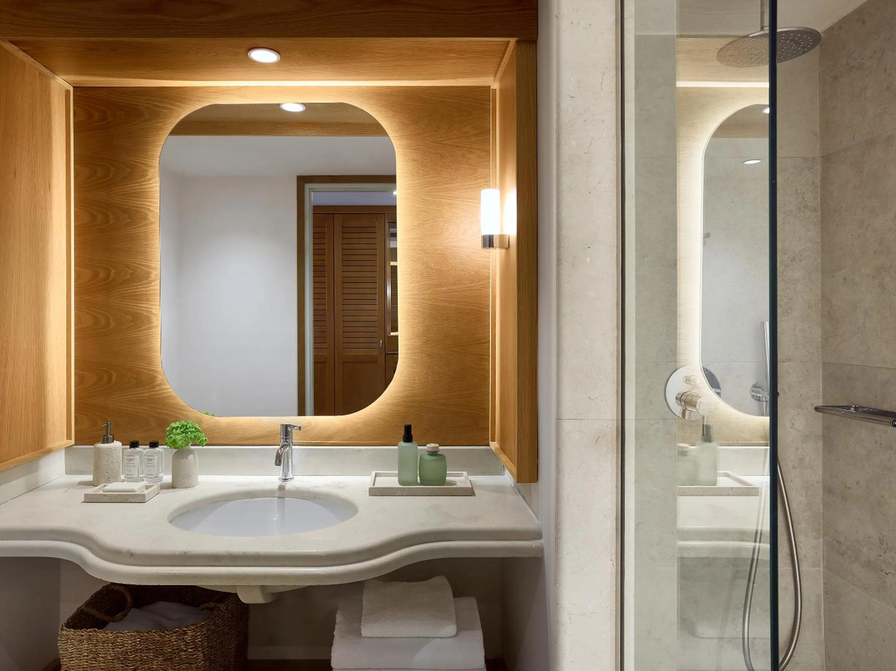 Bathroom in Grecotel Marine Palace & Aqua Park