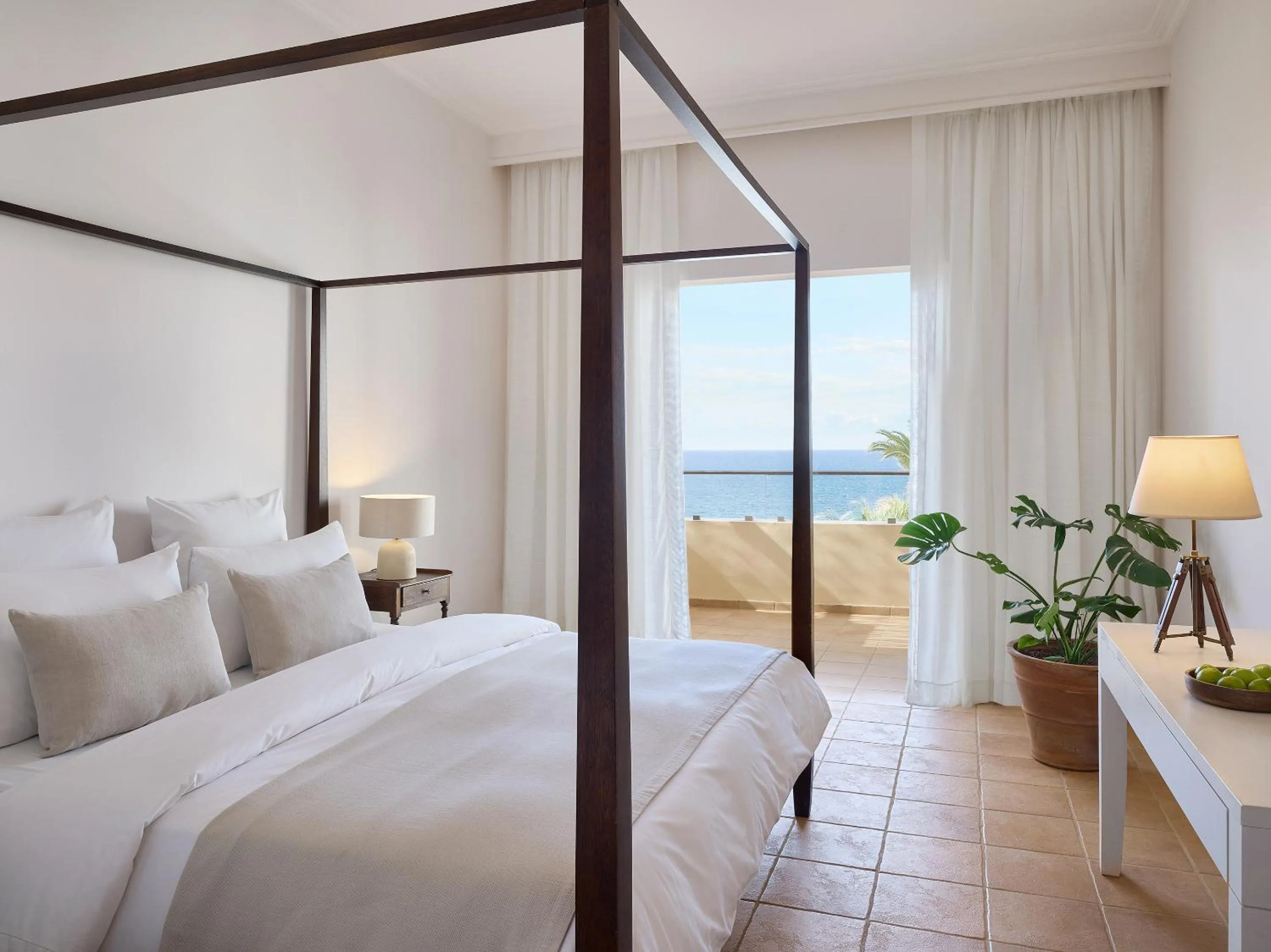 Bedroom, Bed in Grecotel Marine Palace & Aqua Park