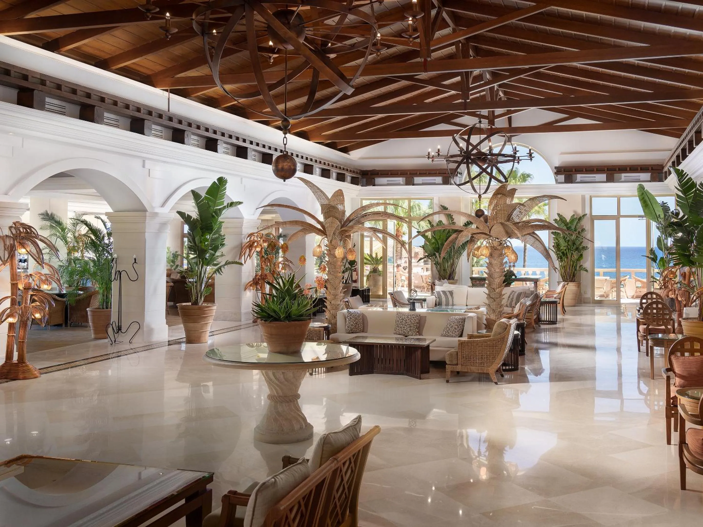 Lobby or reception in Grecotel Marine Palace & Aqua Park