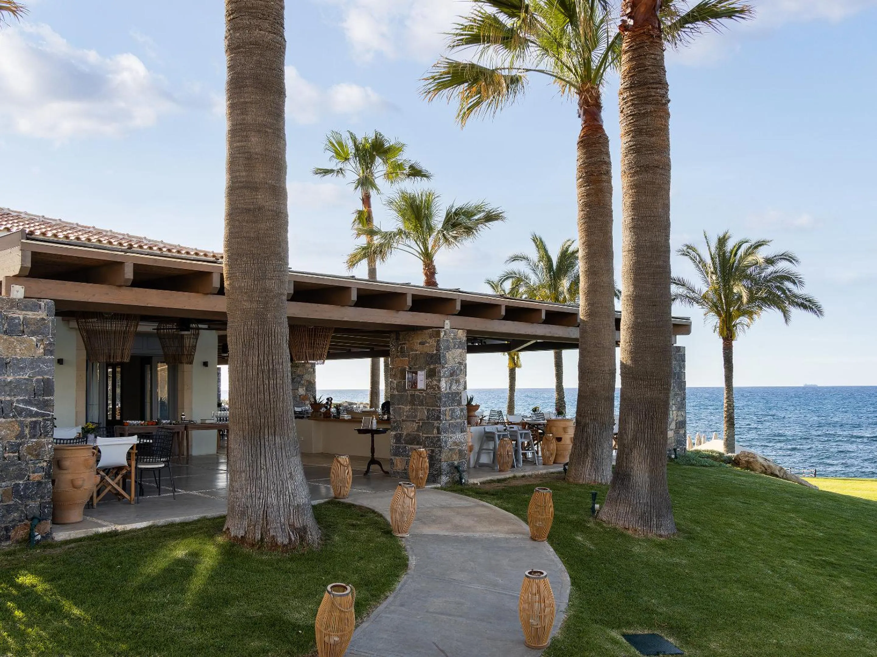 Restaurant/places to eat in Grecotel Marine Palace & Aqua Park